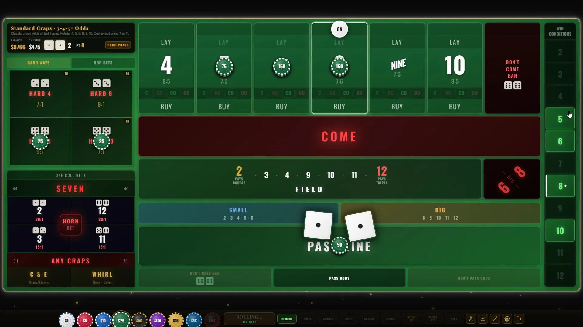 Craps Royale: The Ultimate Craps Simulator görsel 7