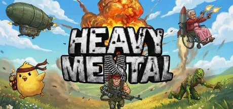 Heavy Mental: A Co-op Action Roguelite görsel 1