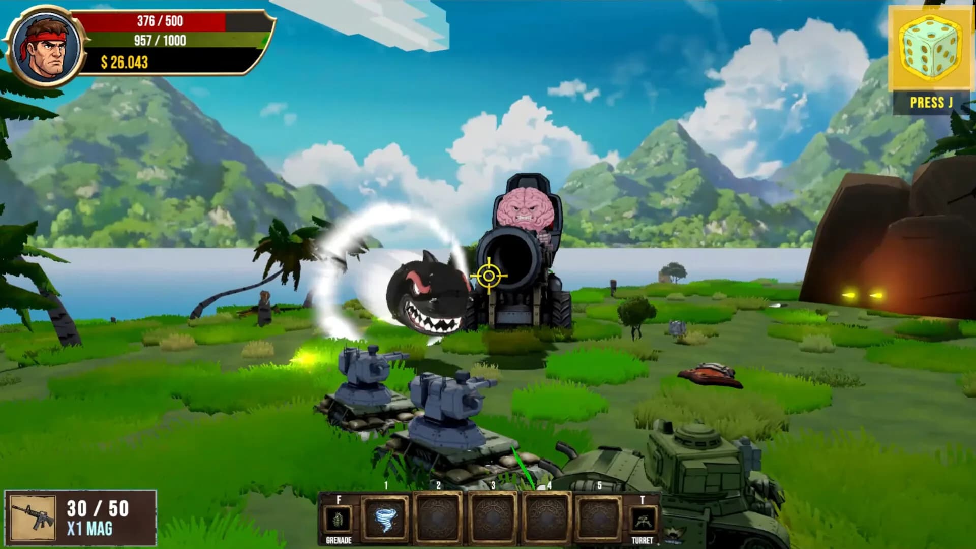 Heavy Mental: A Co-op Action Roguelite görsel 12