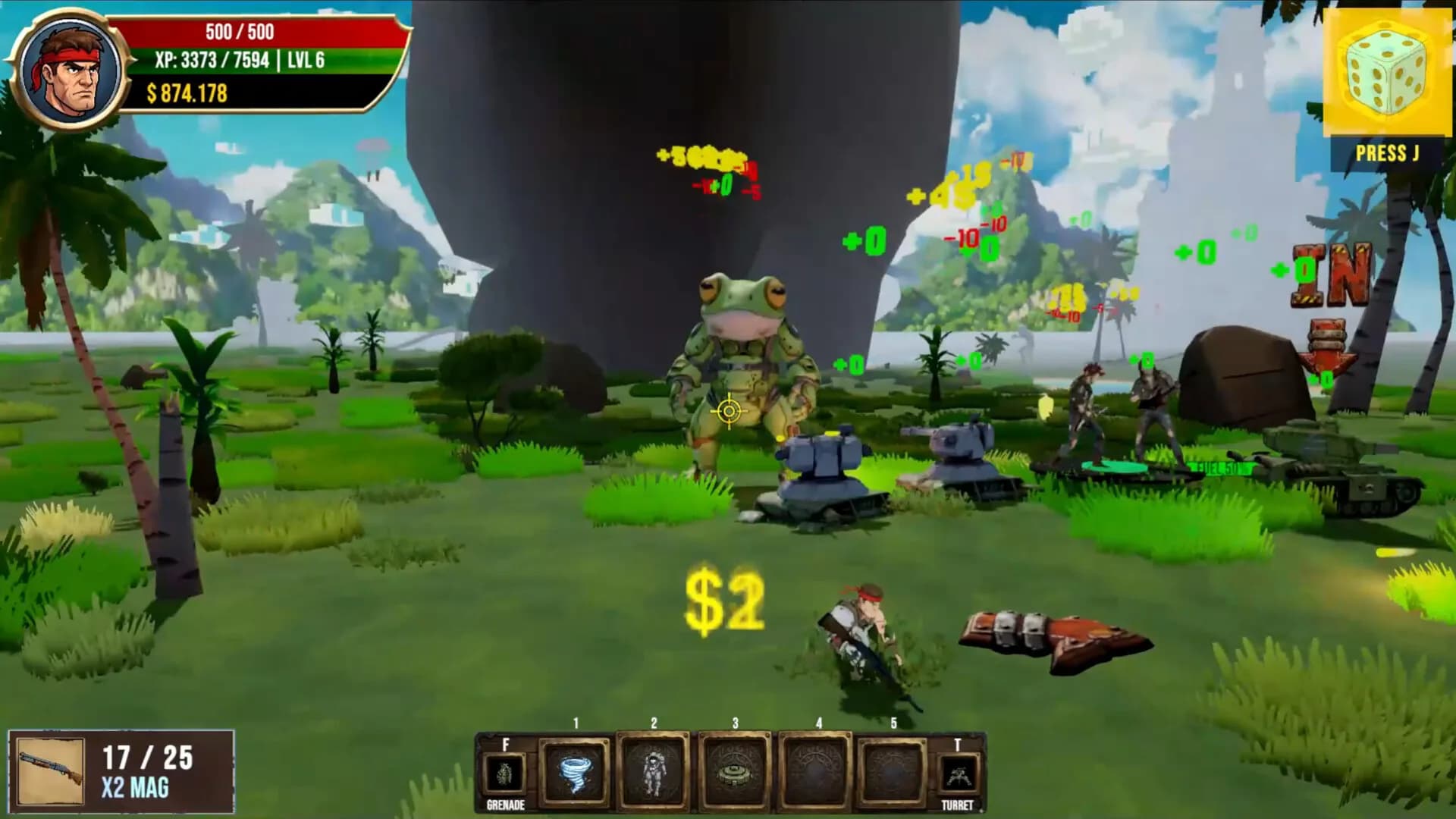 Heavy Mental: A Co-op Action Roguelite görsel 7