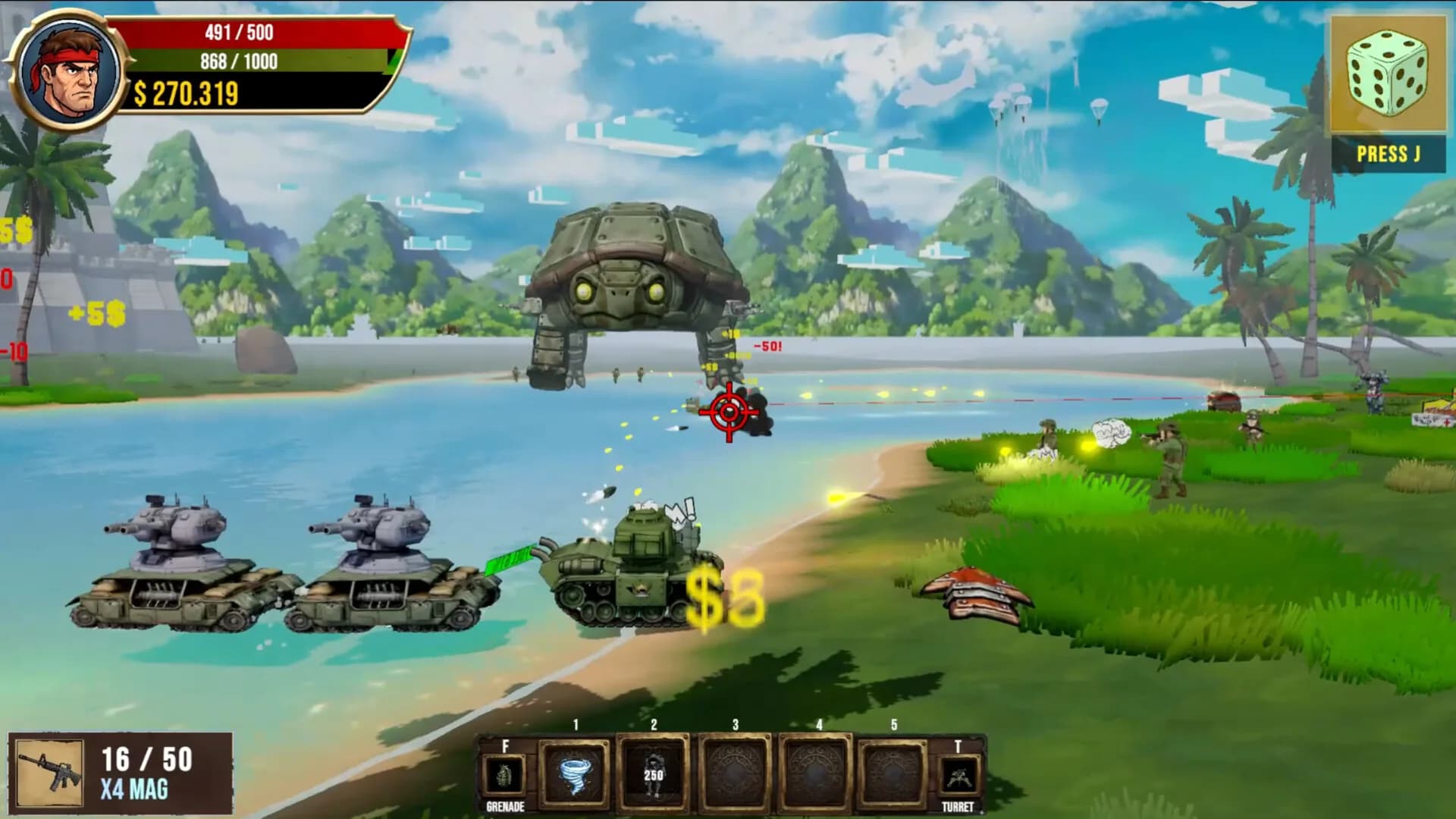 Heavy Mental: A Co-op Action Roguelite görsel 9