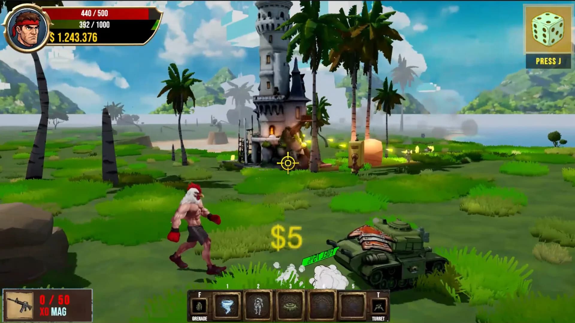 Heavy Mental: A Co-op Action Roguelite görsel 10