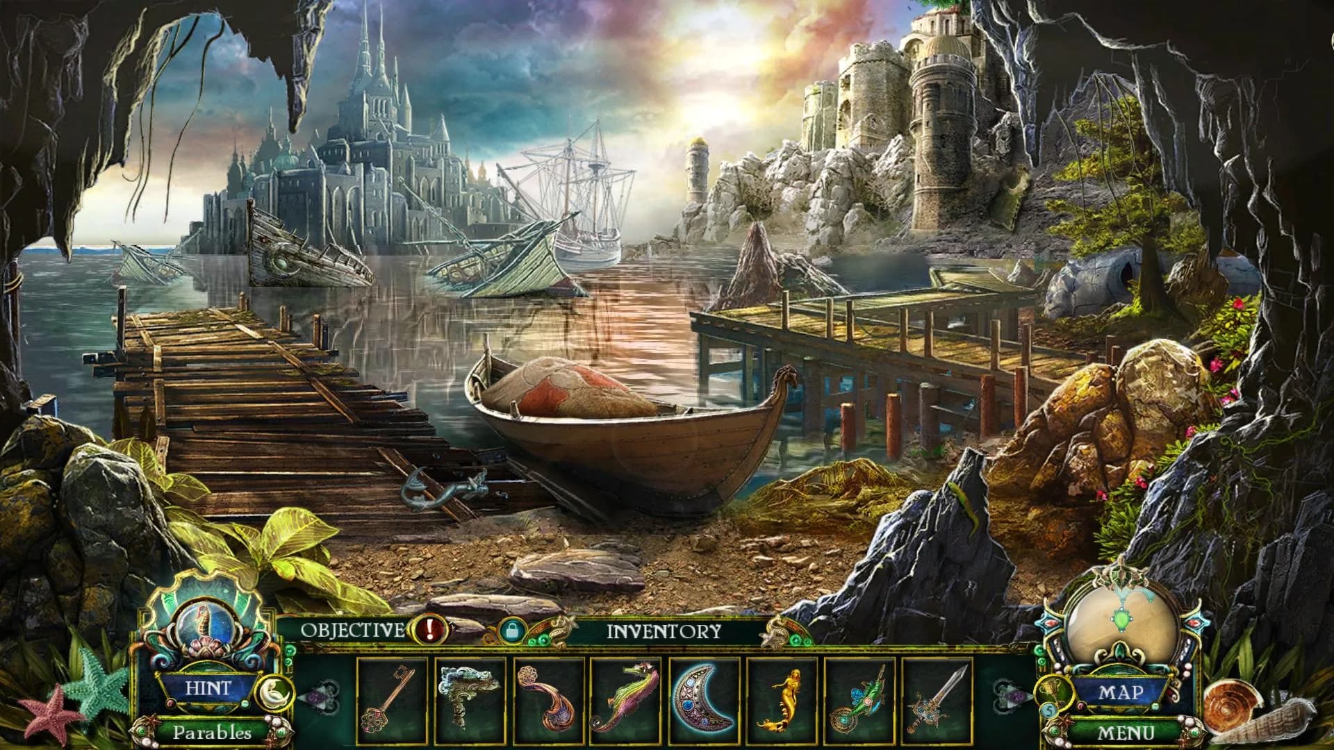 Dark Parables: The Little Mermaid and the Purple Tide Collector's Edition görsel 2