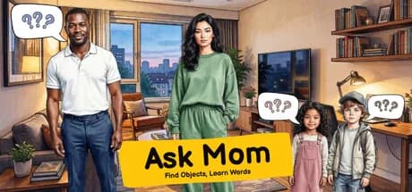 Ask Mom: Nesneleri Bul, Kelimeleri Öğren görsel 1