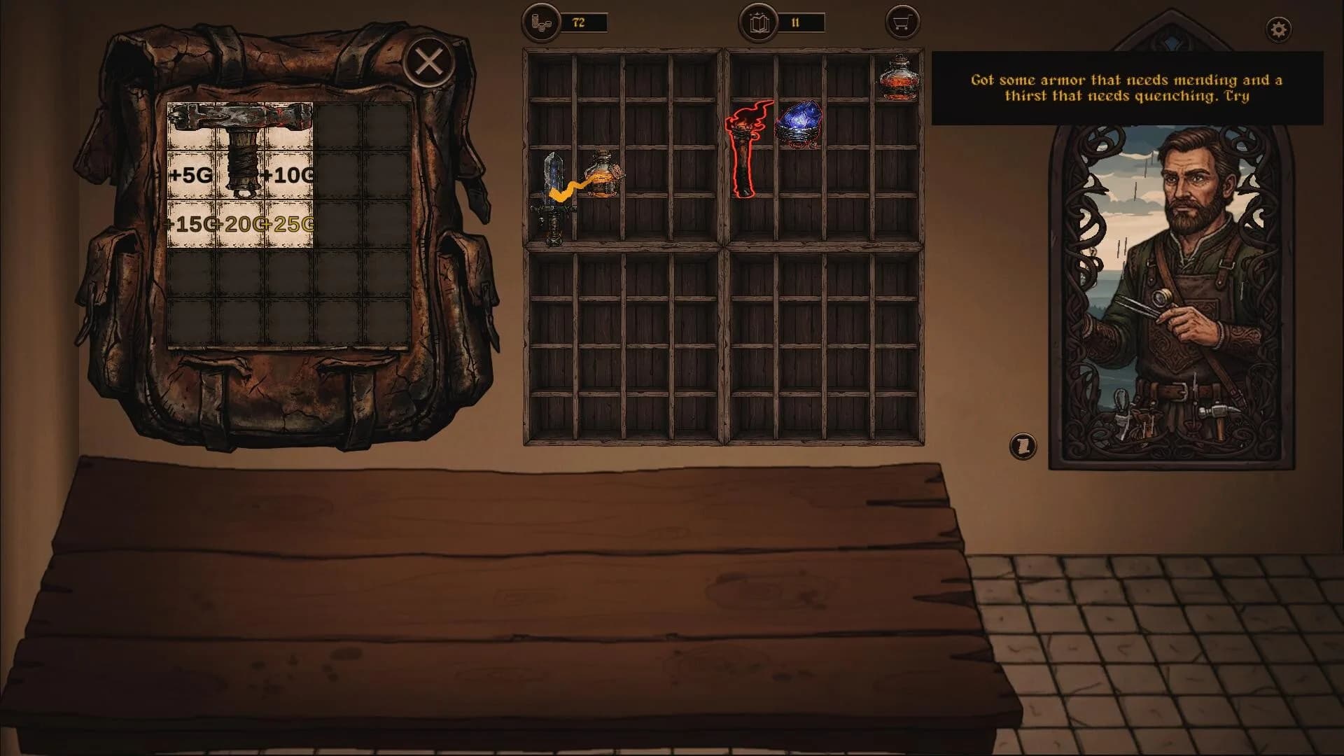 Backpack Alchemist: Medieval Shop Simulator görsel 5