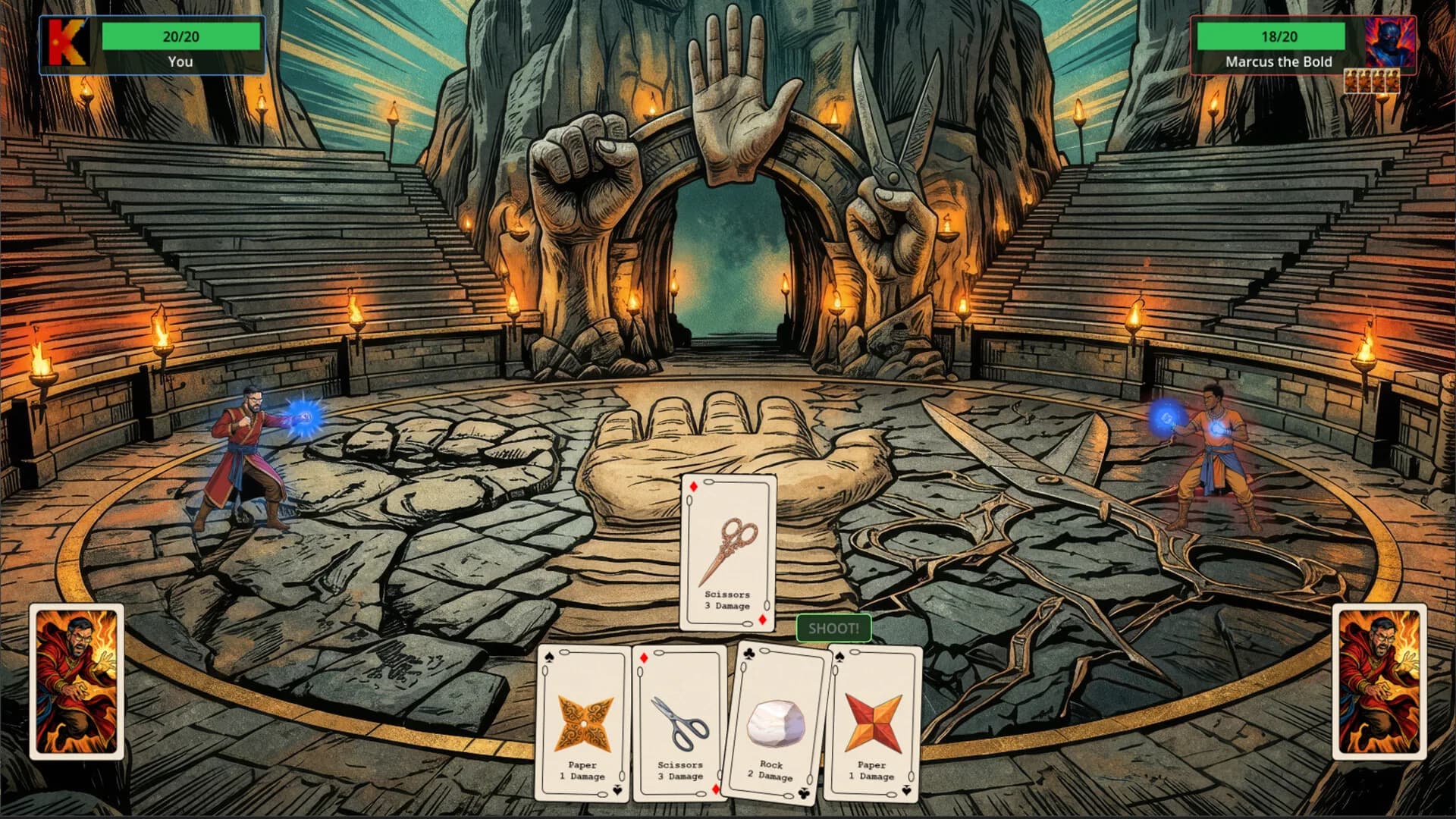 Rock, Paper, Scissors: Survival görsel 3