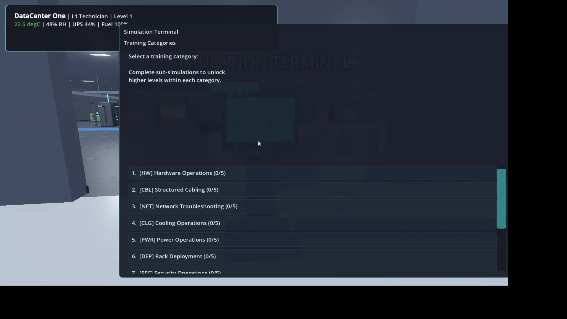 Data Center Simulator görsel 14