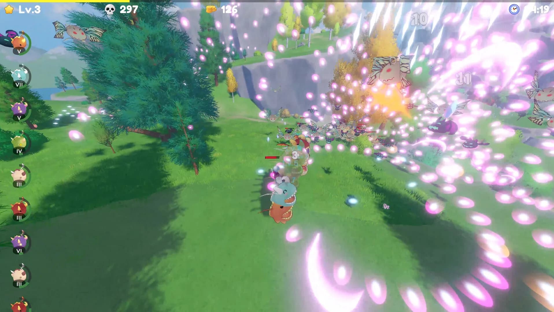 Dragon Eggs: Adventure in Fractal Bullet Hell görsel 2