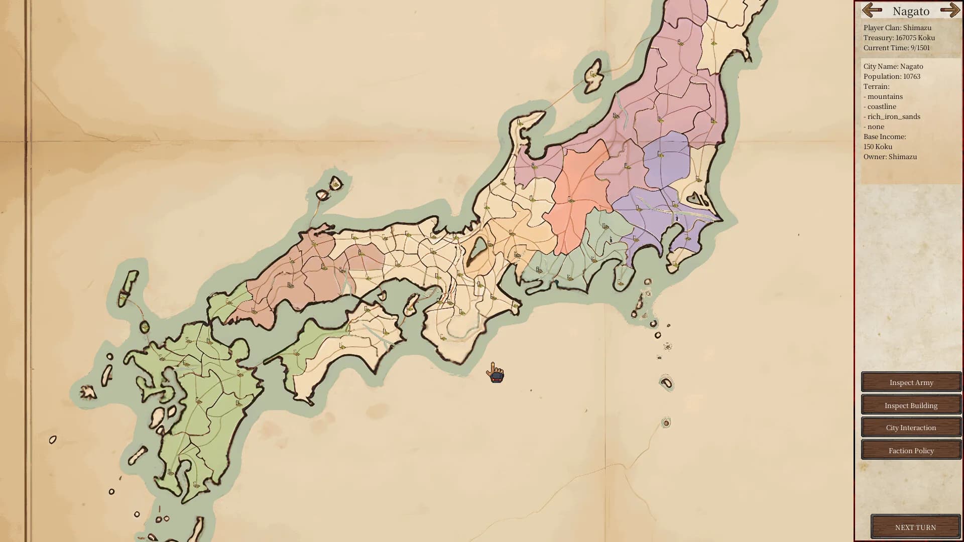 Region at War: The Shogun's Tale of War görsel 4