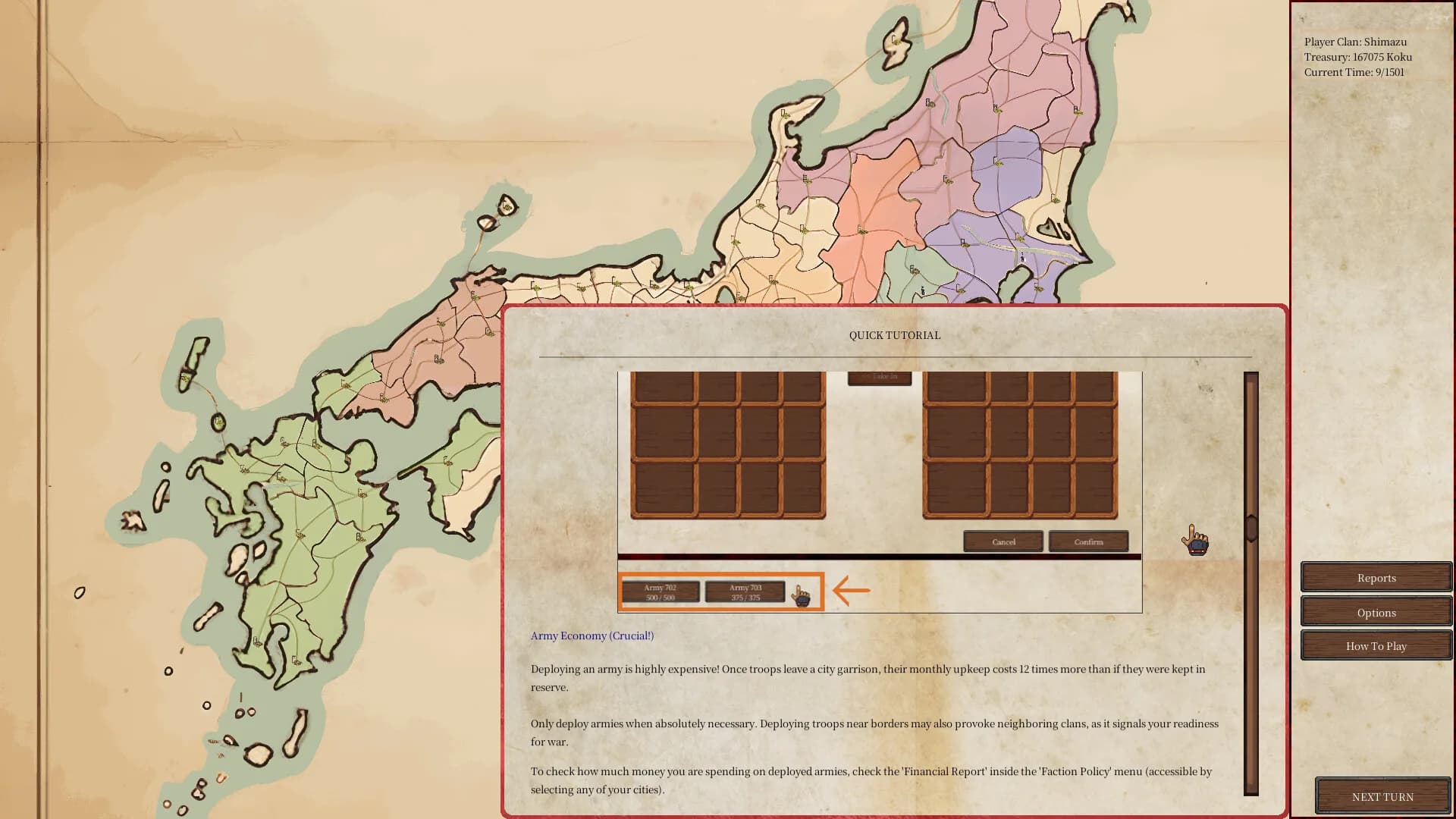 Region at War: The Shogun's Tale of War görsel 5