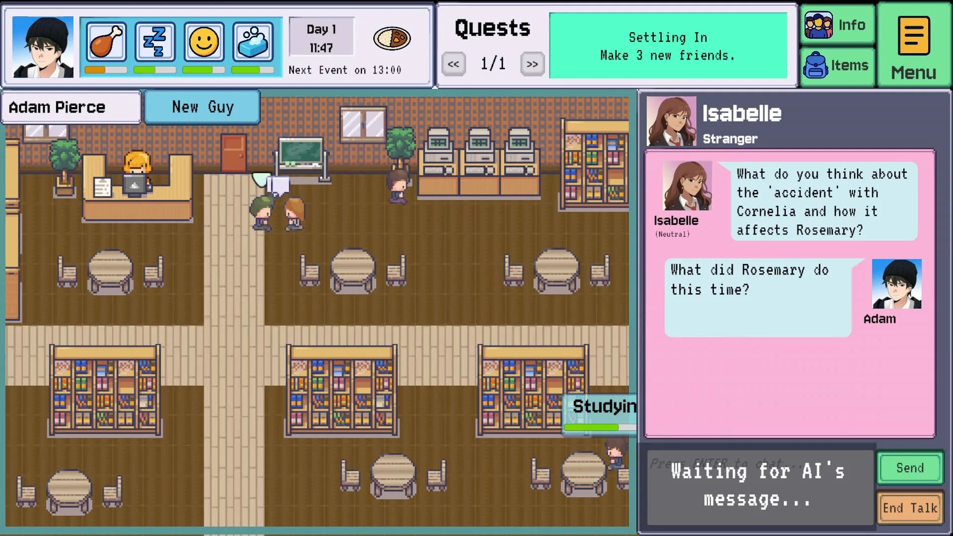 AI School Simulator görsel 7