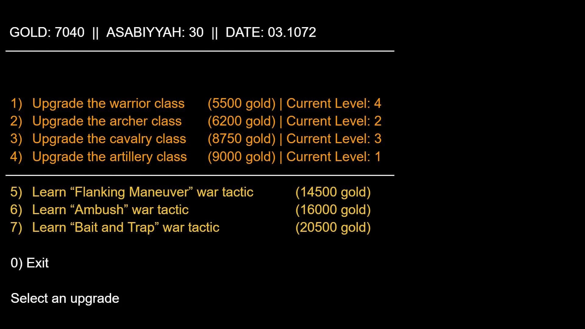 Khaldun: Text Based Strategy görsel 9