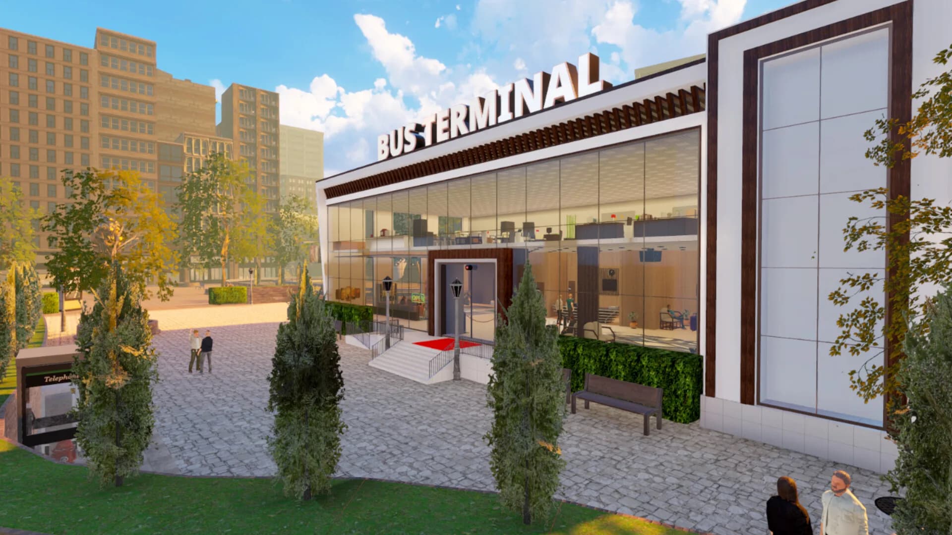 Bus Terminal Simulator görsel 3