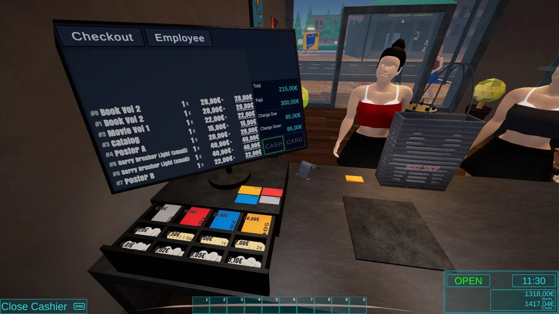 Nerd Shop Simulator görsel 3