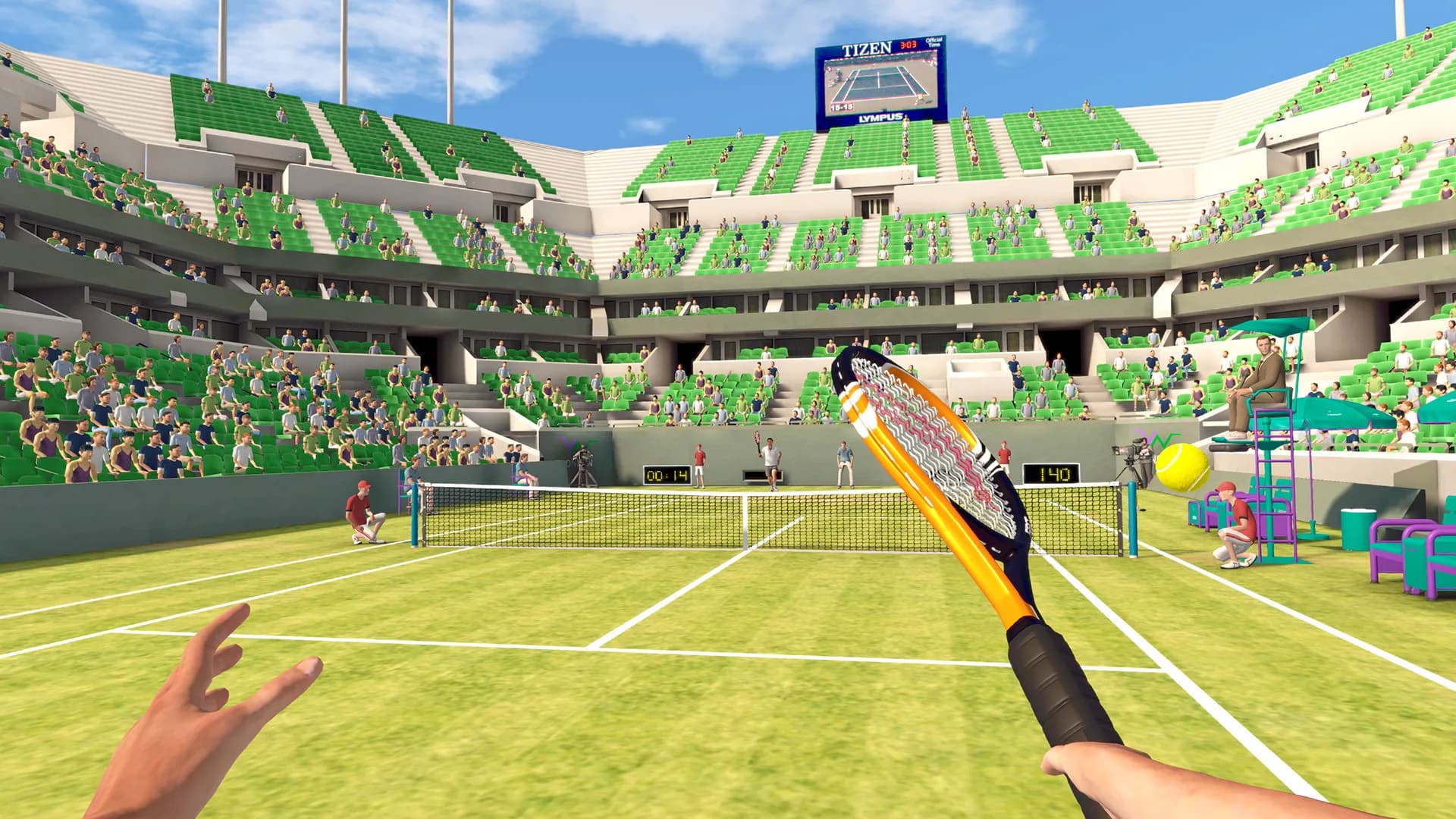 First Person Tennis - The Real Tennis Simulator görsel 5