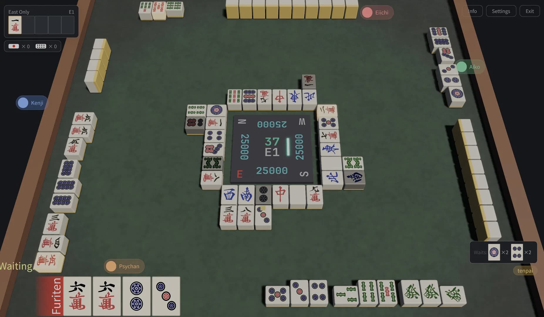 Agari — Riichi Mahjong görsel 12
