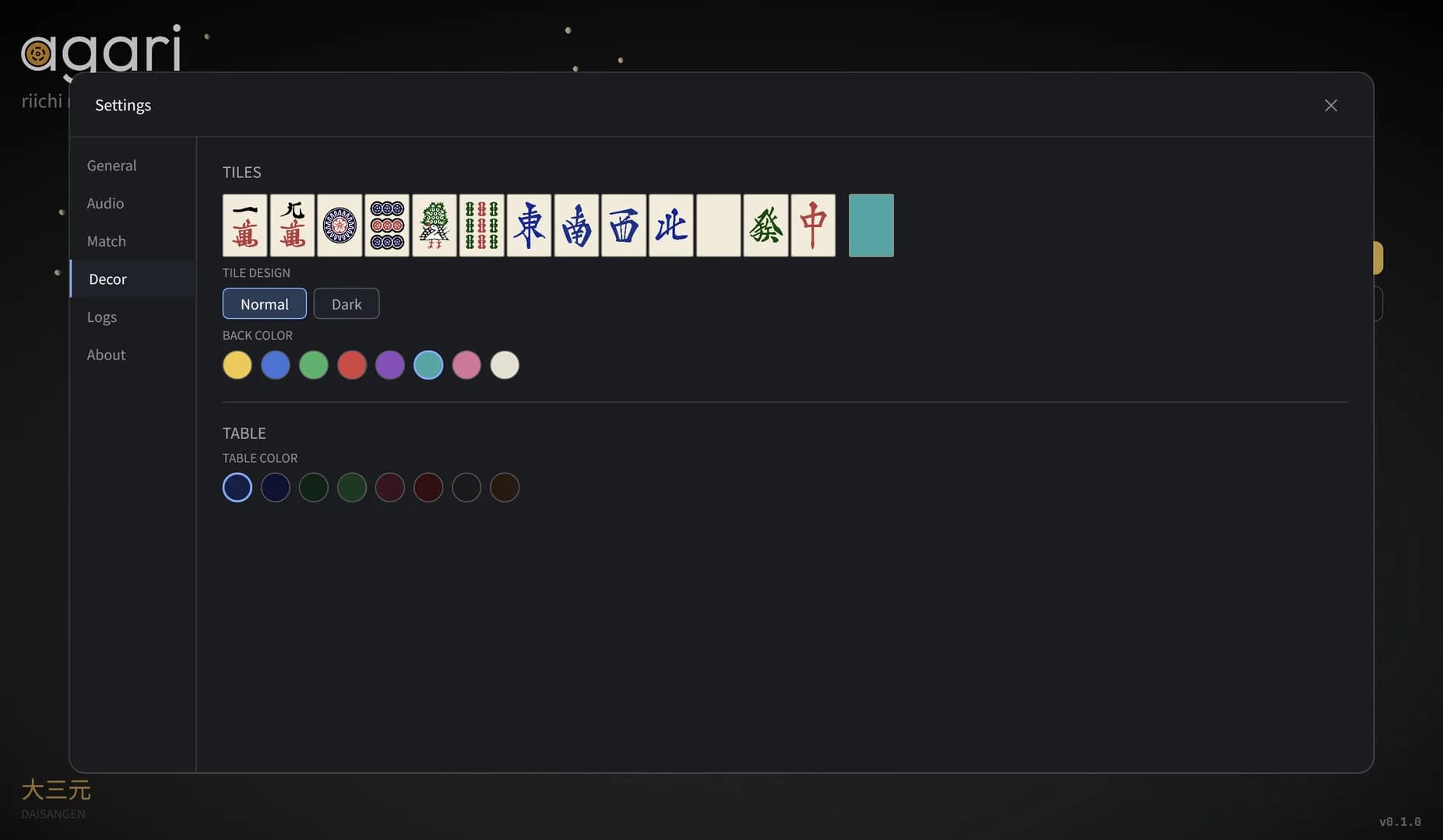 Agari — Riichi Mahjong görsel 15