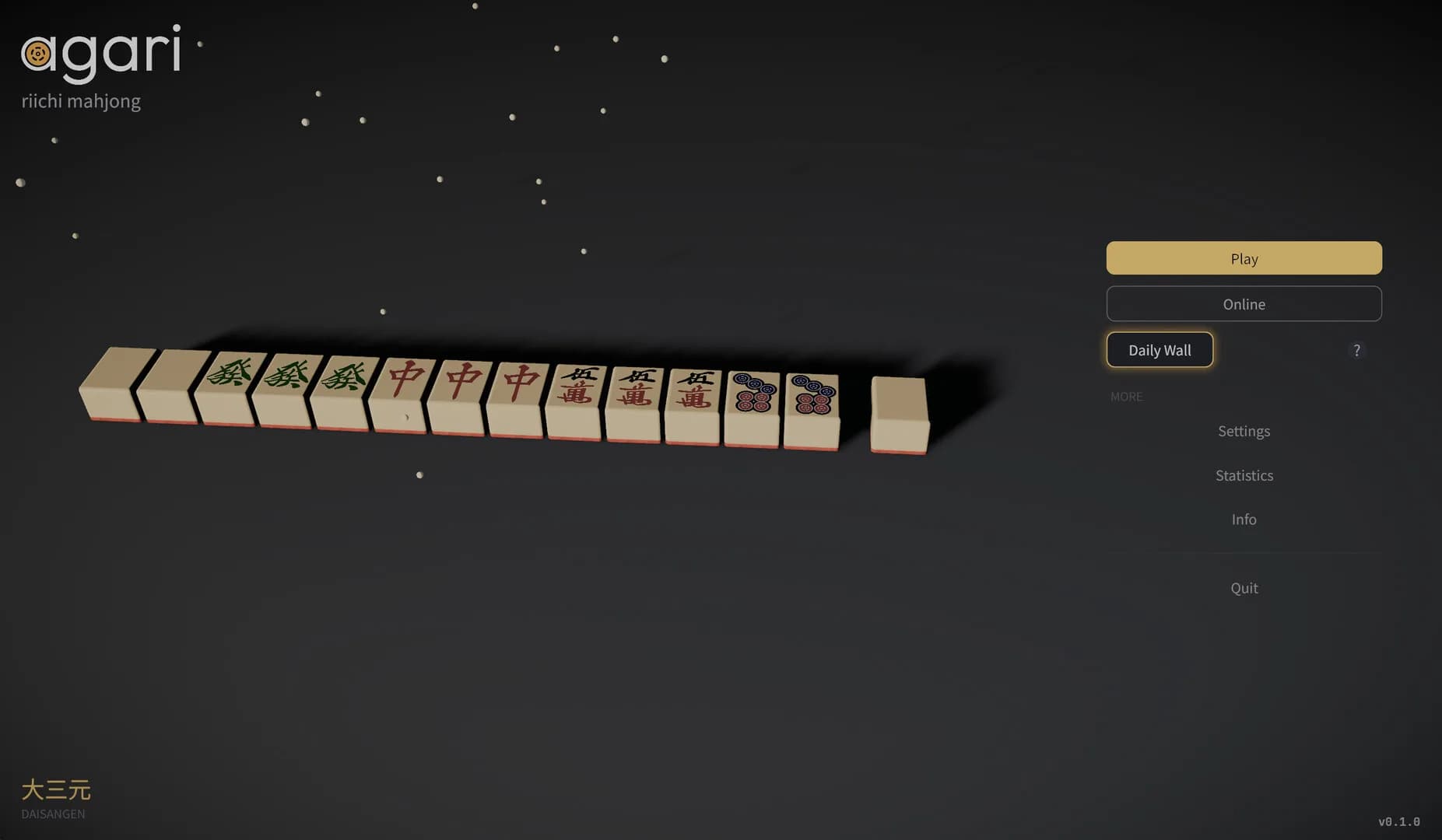 Agari — Riichi Mahjong görsel 4