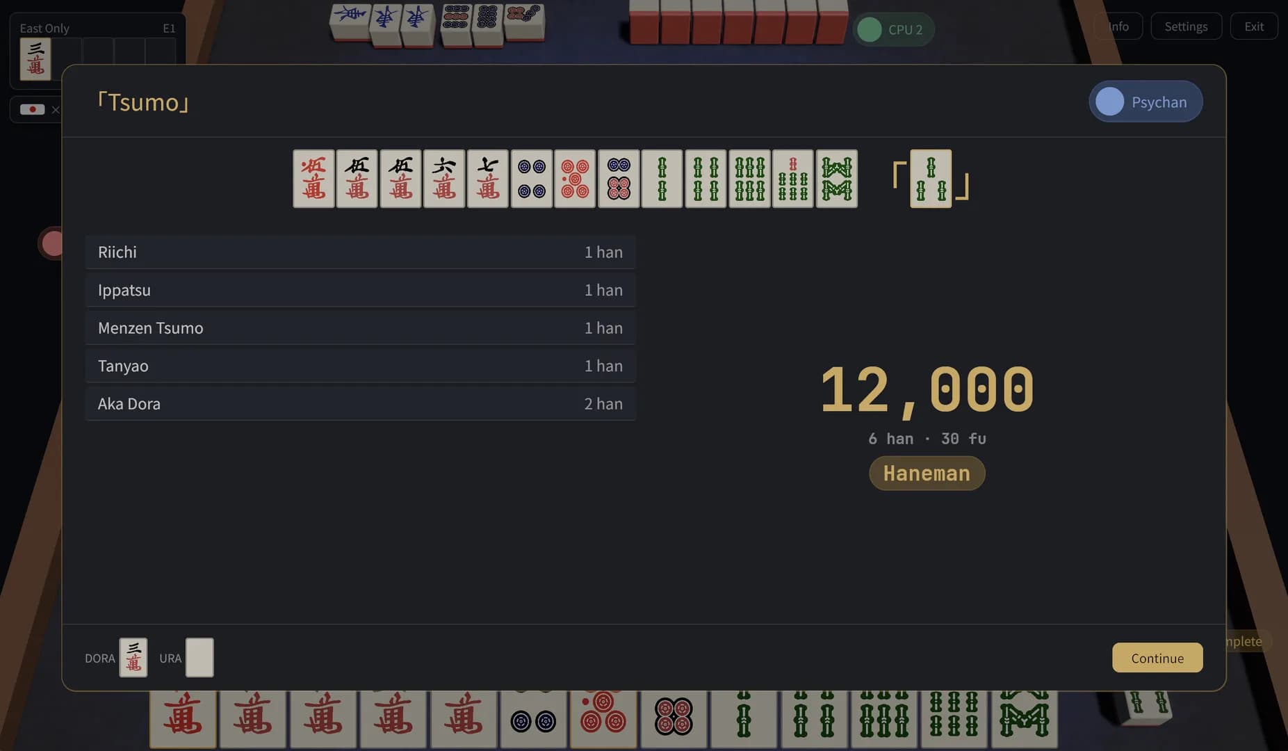 Agari — Riichi Mahjong görsel 6