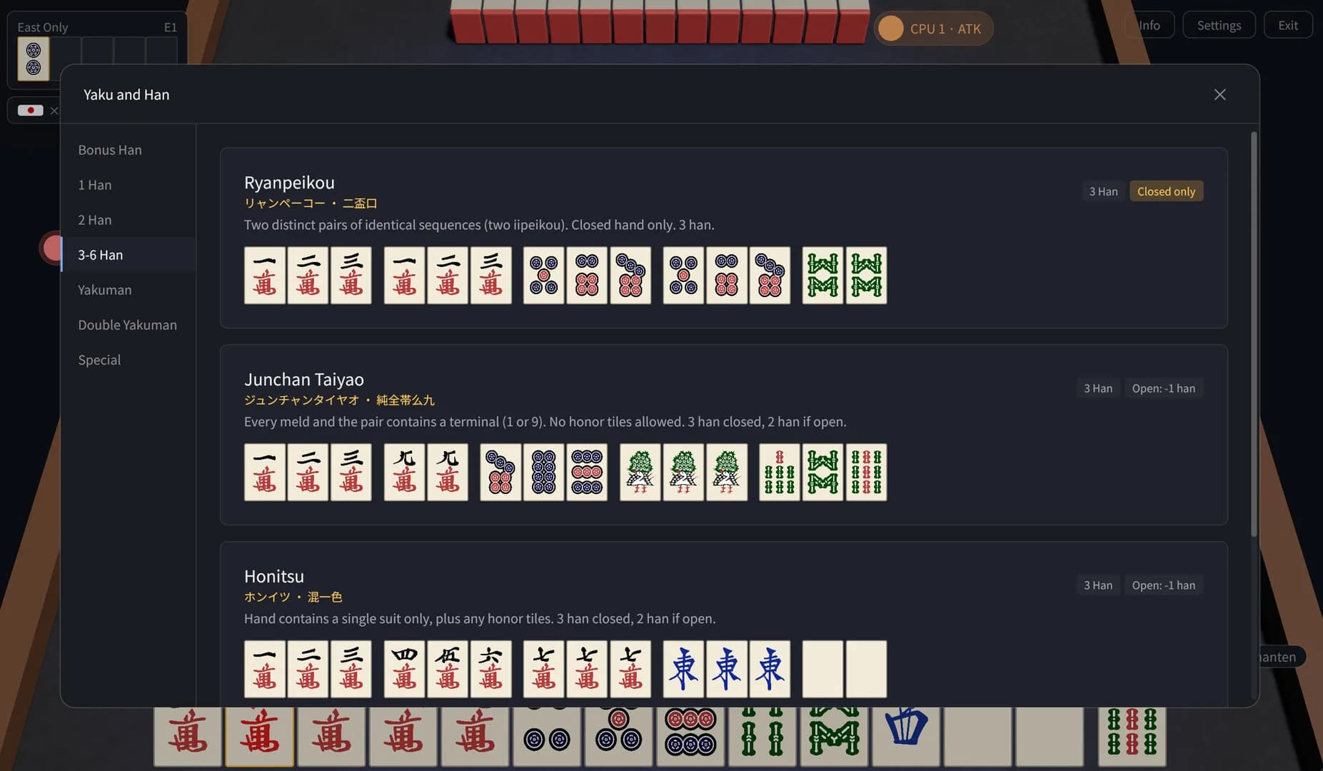 Agari — Riichi Mahjong görsel 10