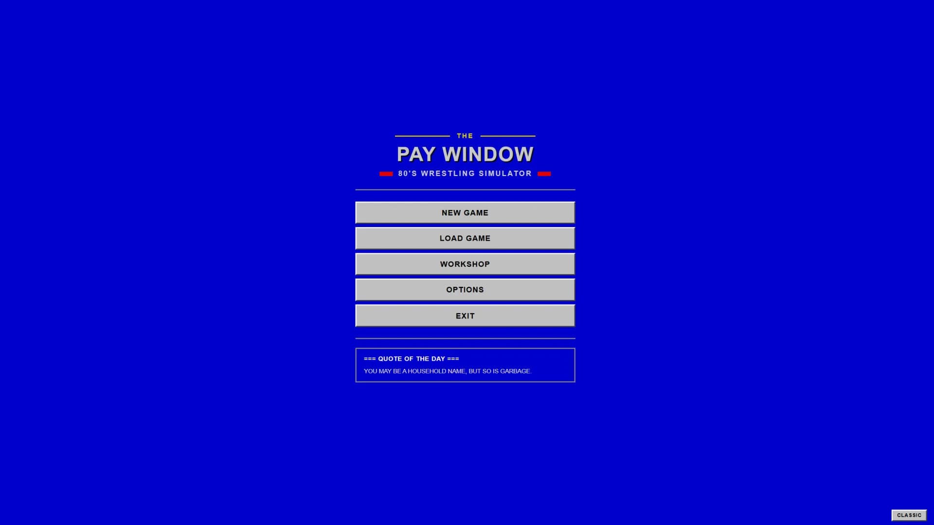 The Pay Window: 80s Wrestling Simulator görsel 6