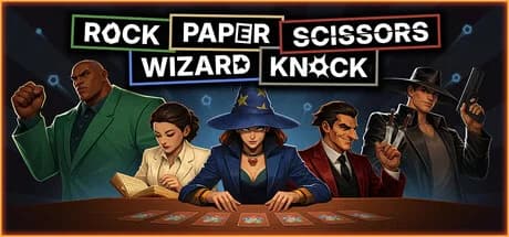 Rock Paper Scissors Wizard Knock görsel 1