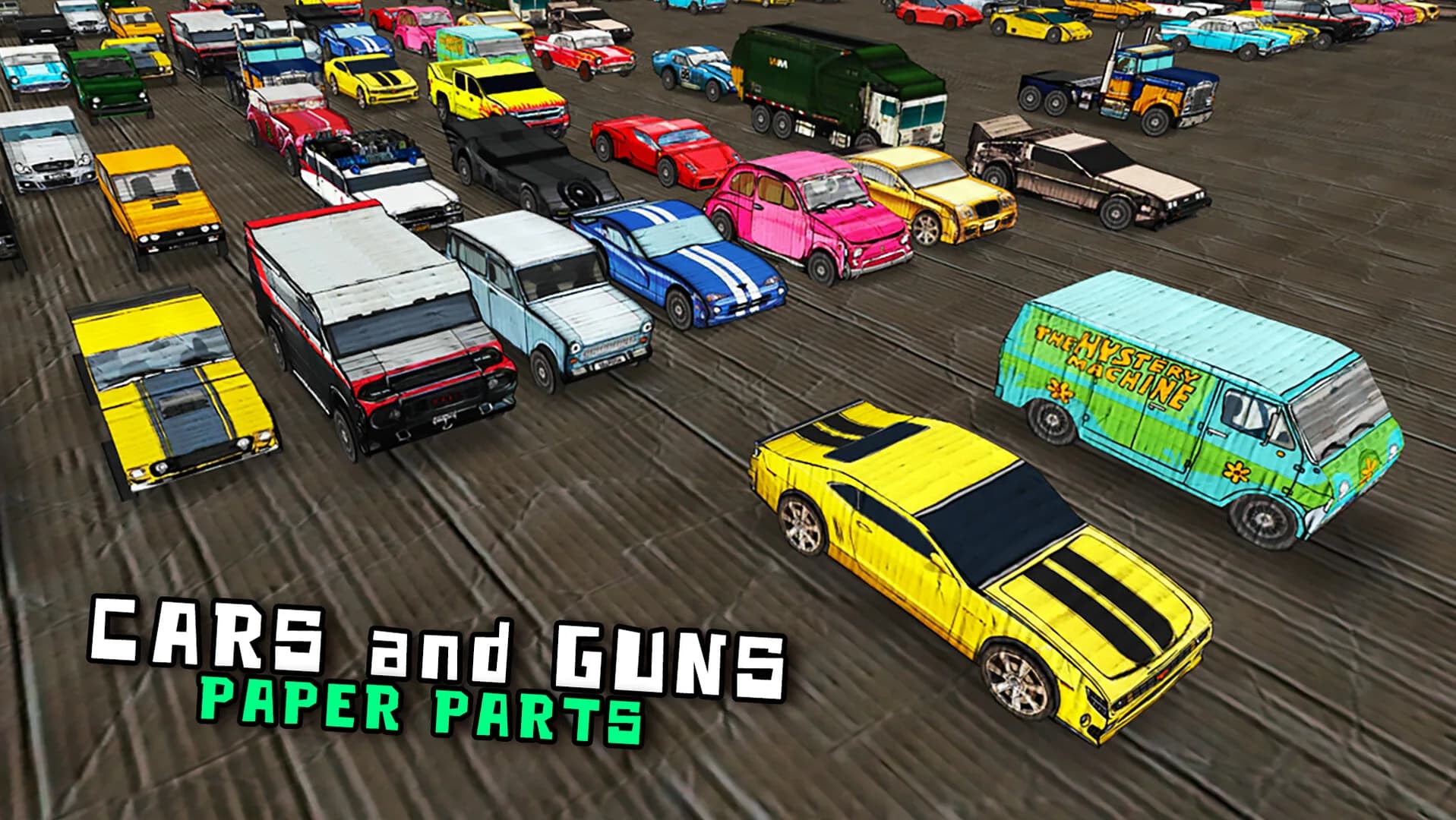 Cars and Guns: Paper Parts görsel 6