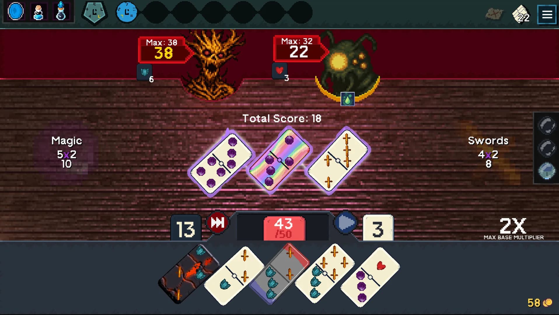 Pipfiend: The Demonic Domino Deckbuilder görsel 2