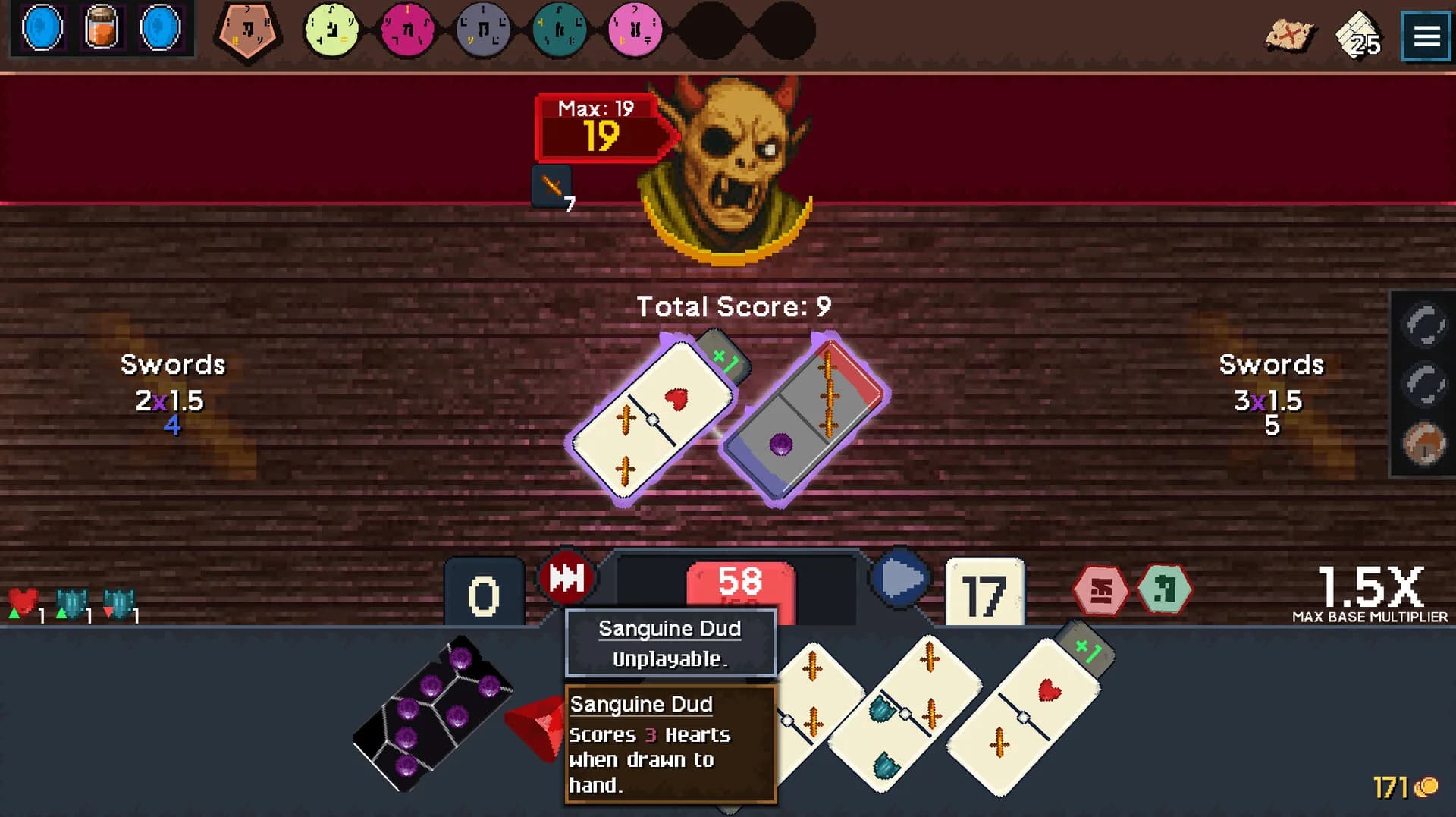 Pipfiend: The Demonic Domino Deckbuilder görsel 5