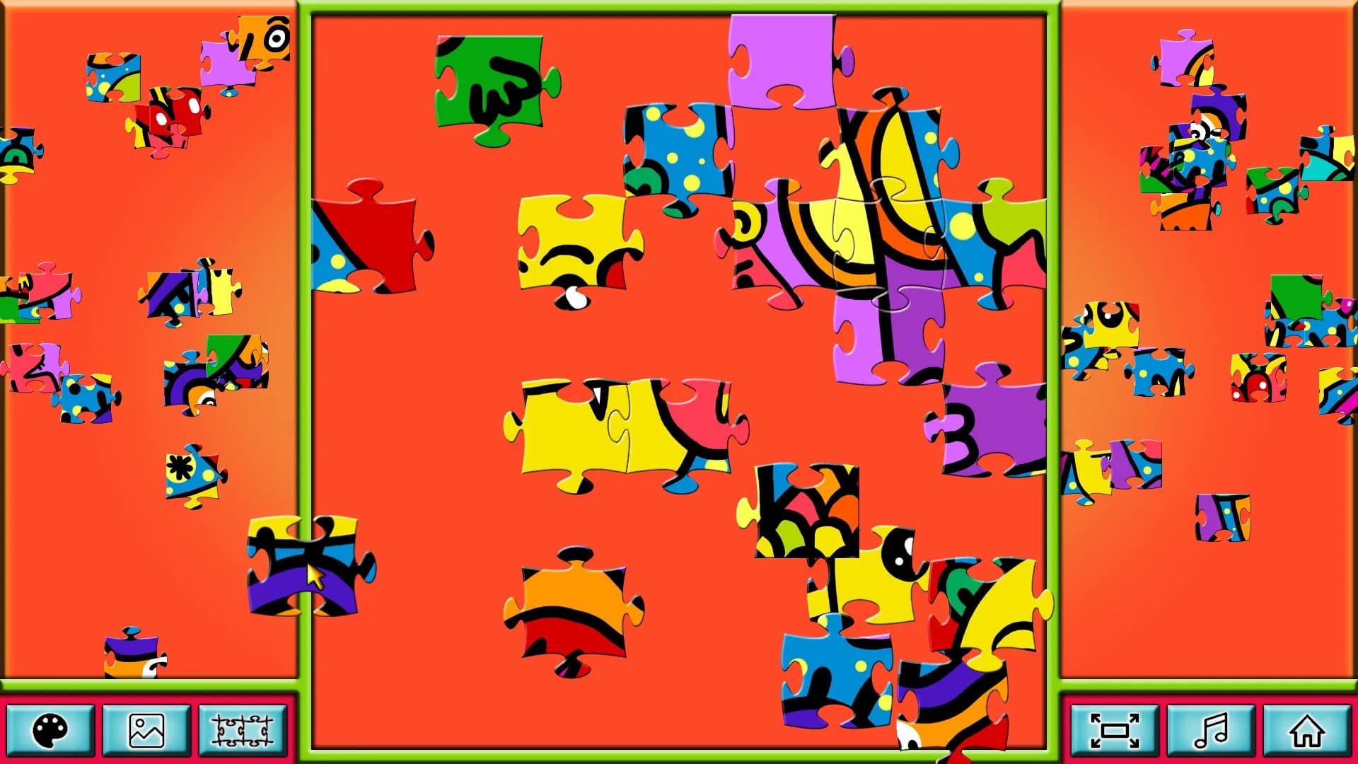 Pixel Puzzles Junior Jigsaw görsel 4