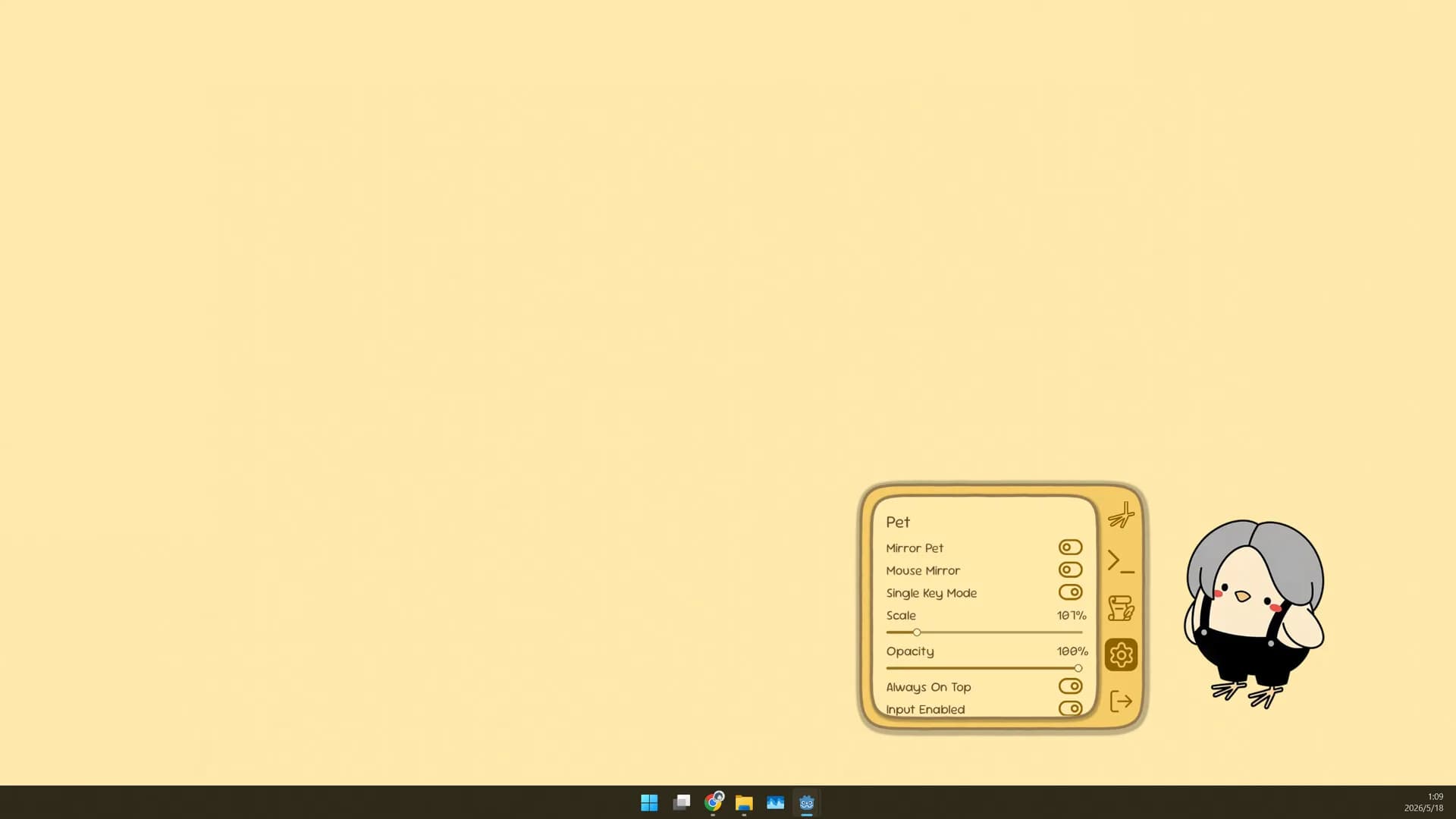 Your Chibi Chicken: Lo-Fi Desktop Pet görsel 5