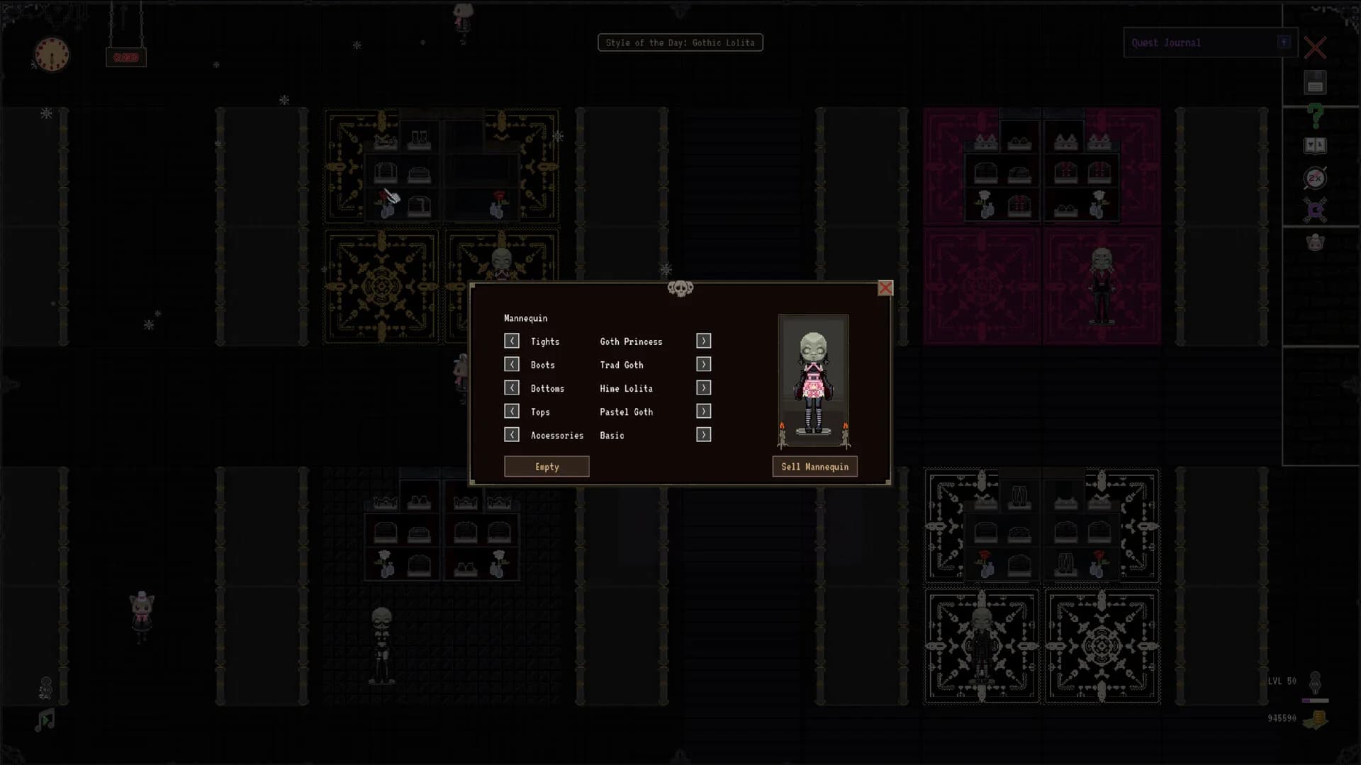 Crow's Curated Closet - Shop Simulator görsel 3