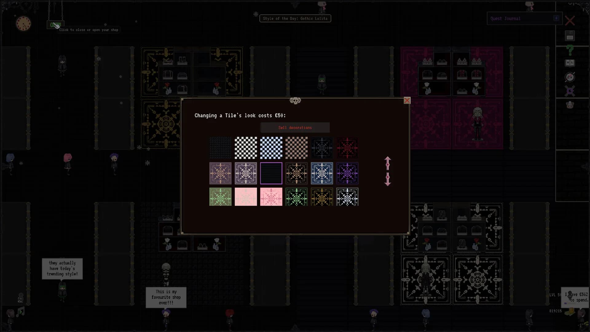 Crow's Curated Closet - Shop Simulator görsel 5