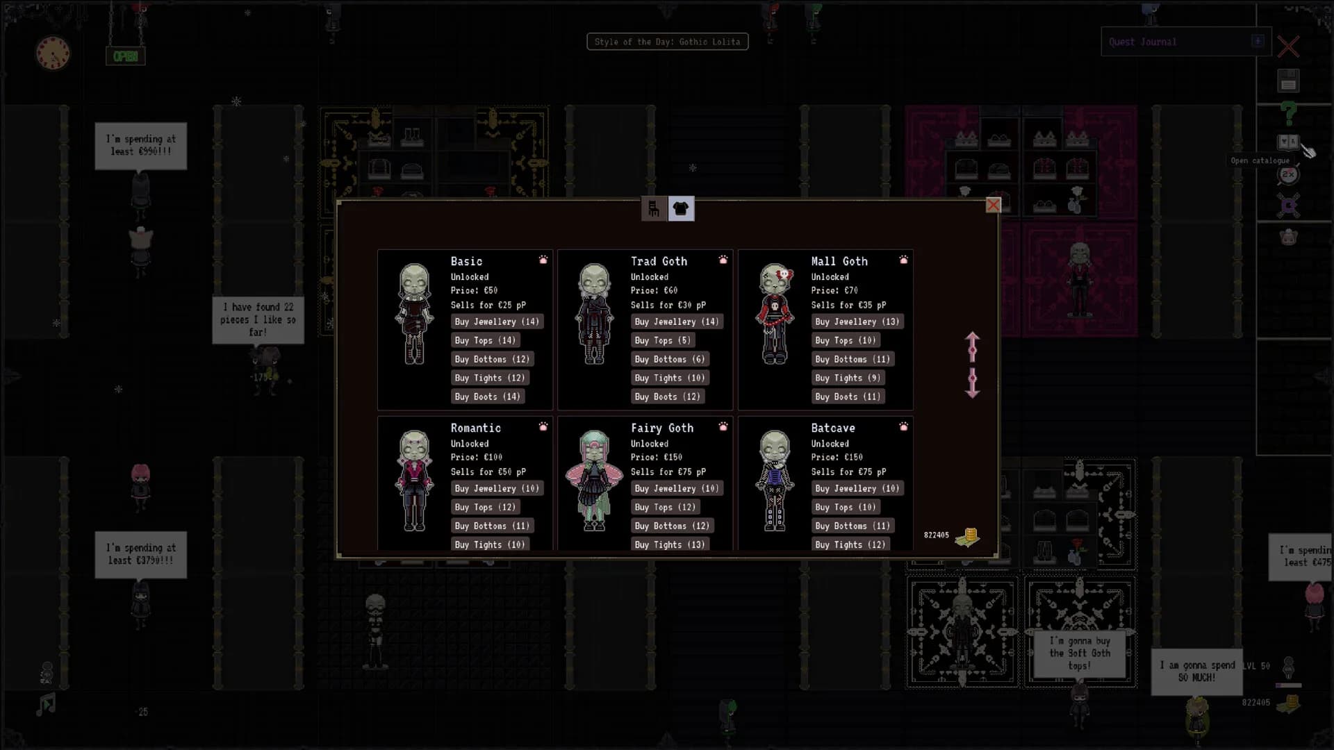 Crow's Curated Closet - Shop Simulator görsel 6