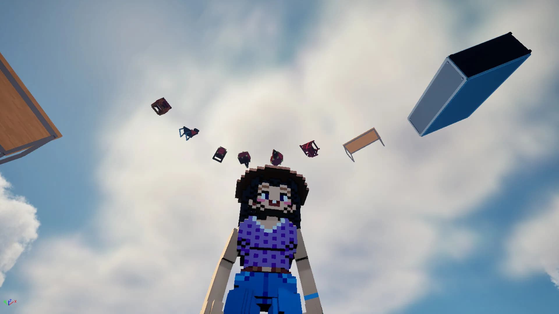 空跃之旅：像素天穹（SKY LEAP PIXEL SKY) görsel 2