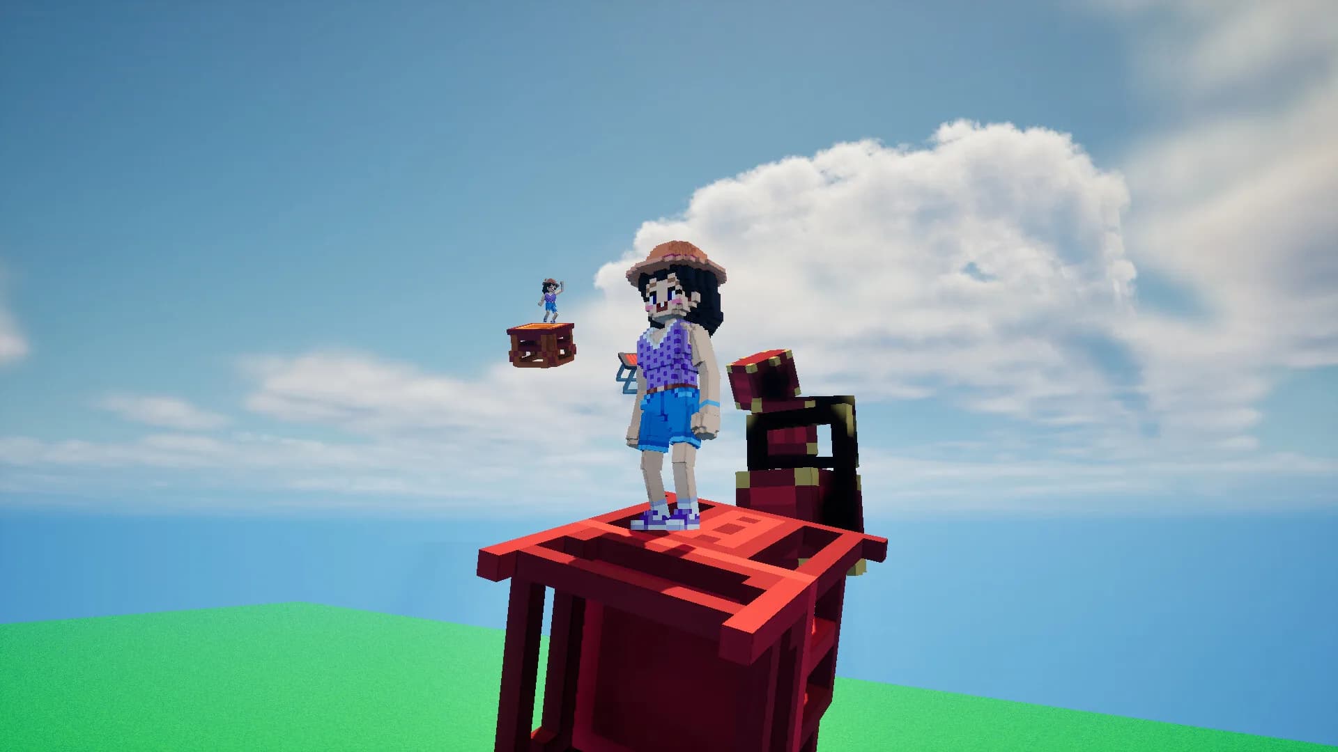 空跃之旅：像素天穹（SKY LEAP PIXEL SKY) görsel 3