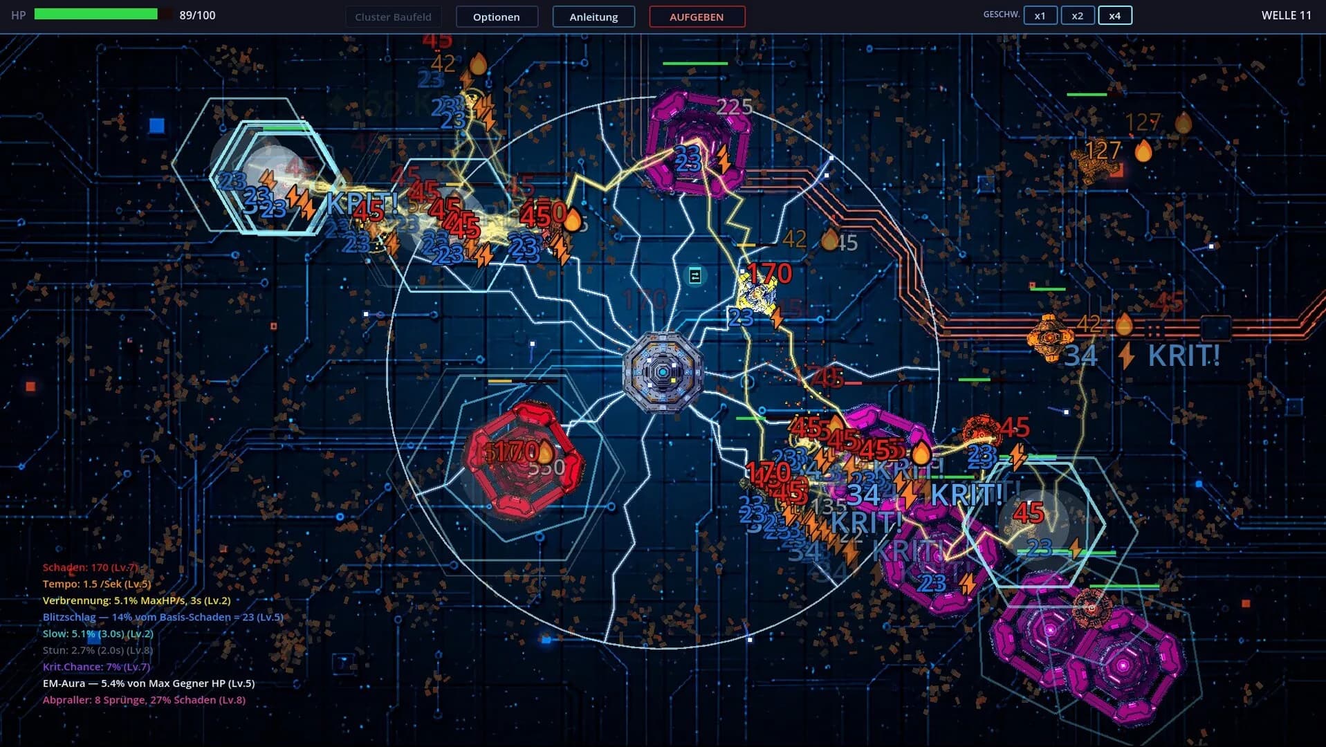 Cluster - Roguelike Tower Defense görsel 3