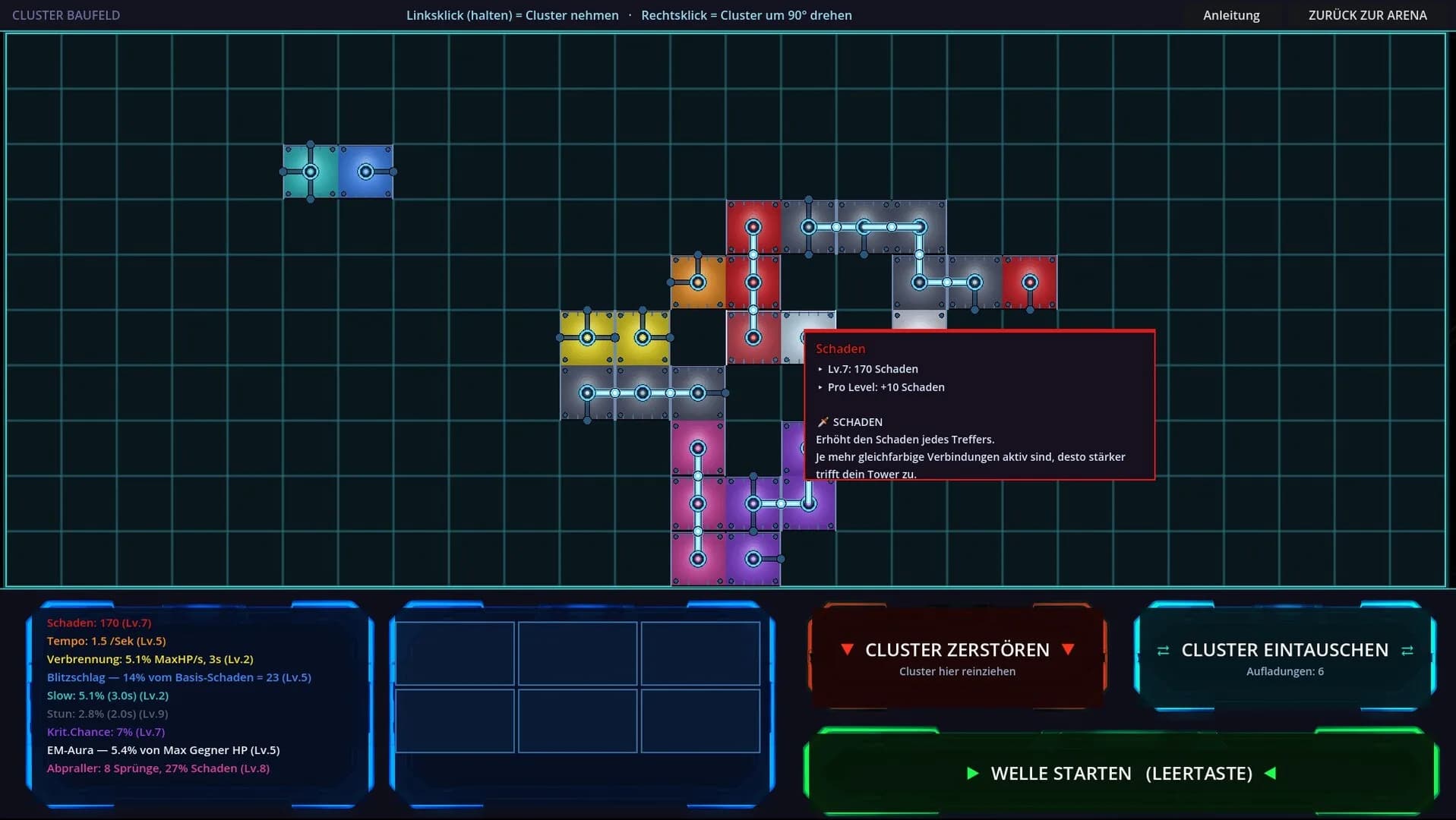 Cluster - Roguelike Tower Defense görsel 6