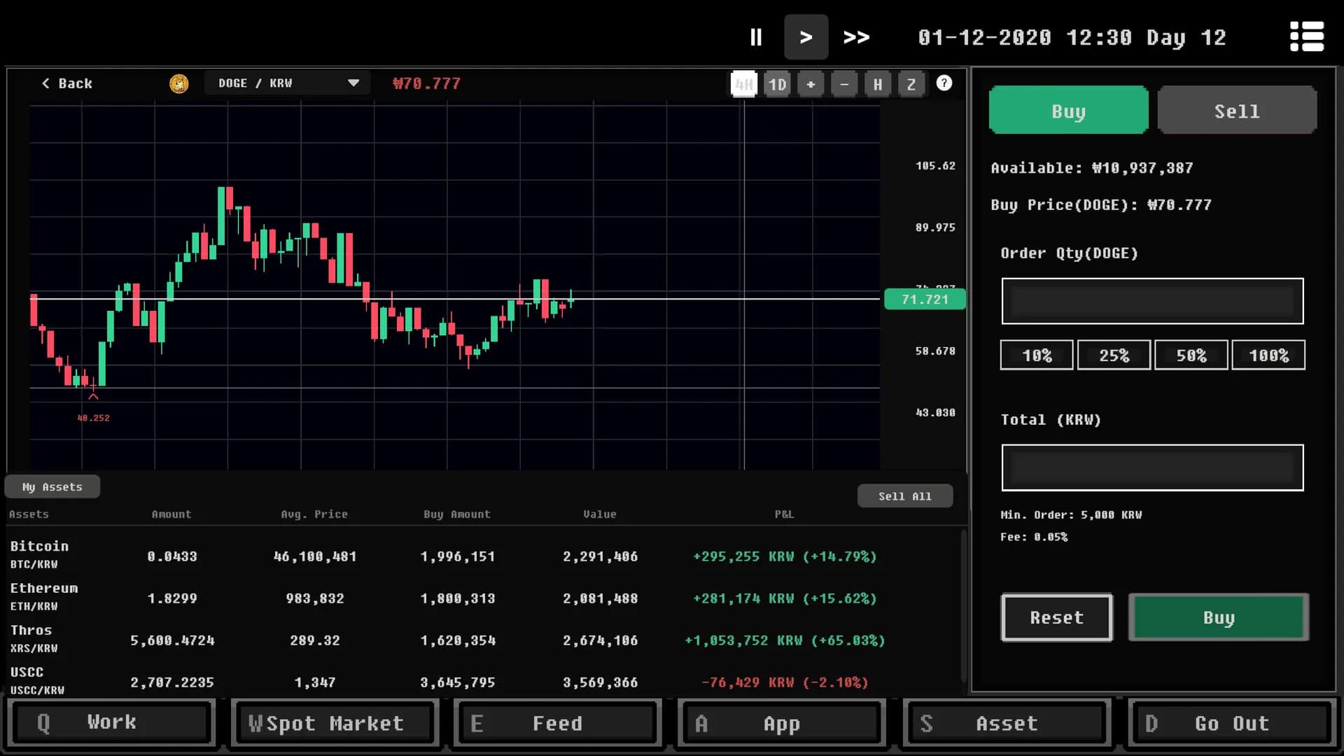 Project Crypto: Trading Simulator görsel 2