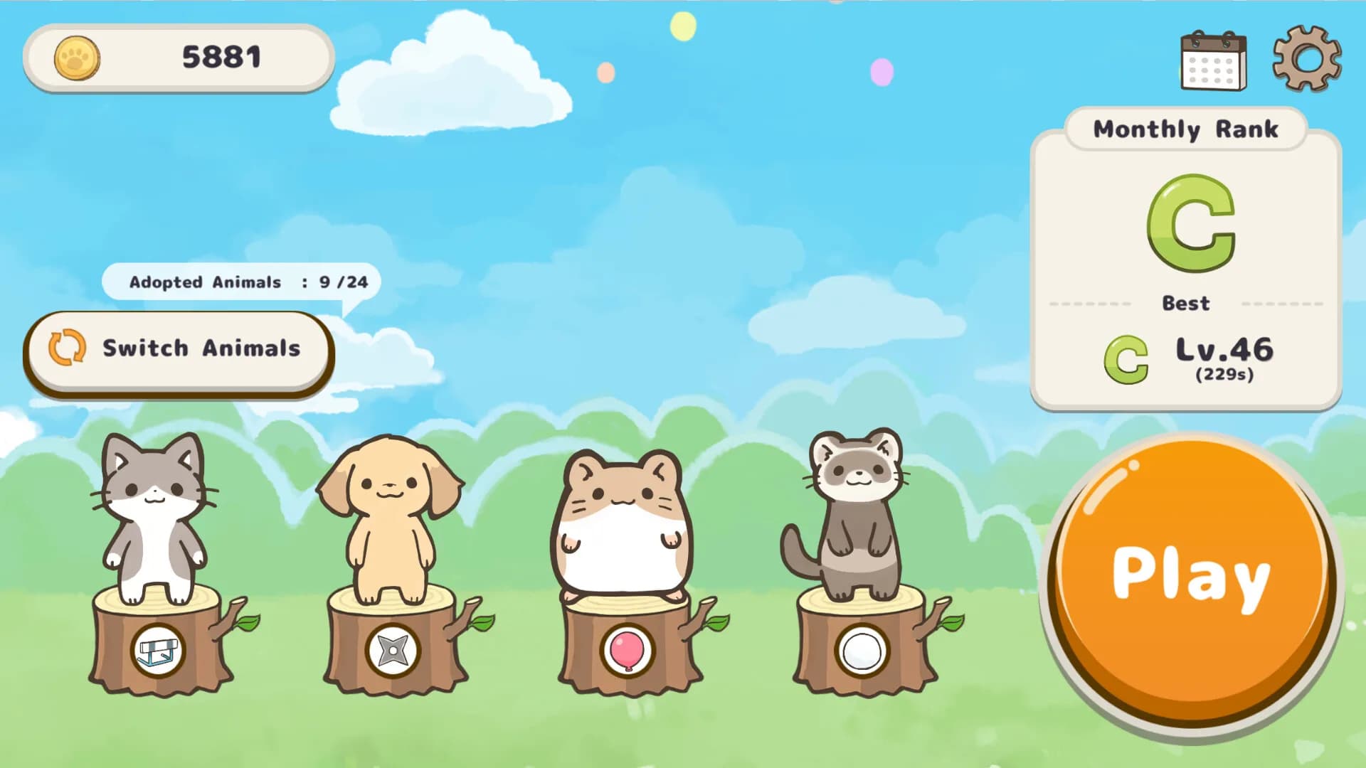 Animal Tenya Wanya: Cute Multitasking görsel 2