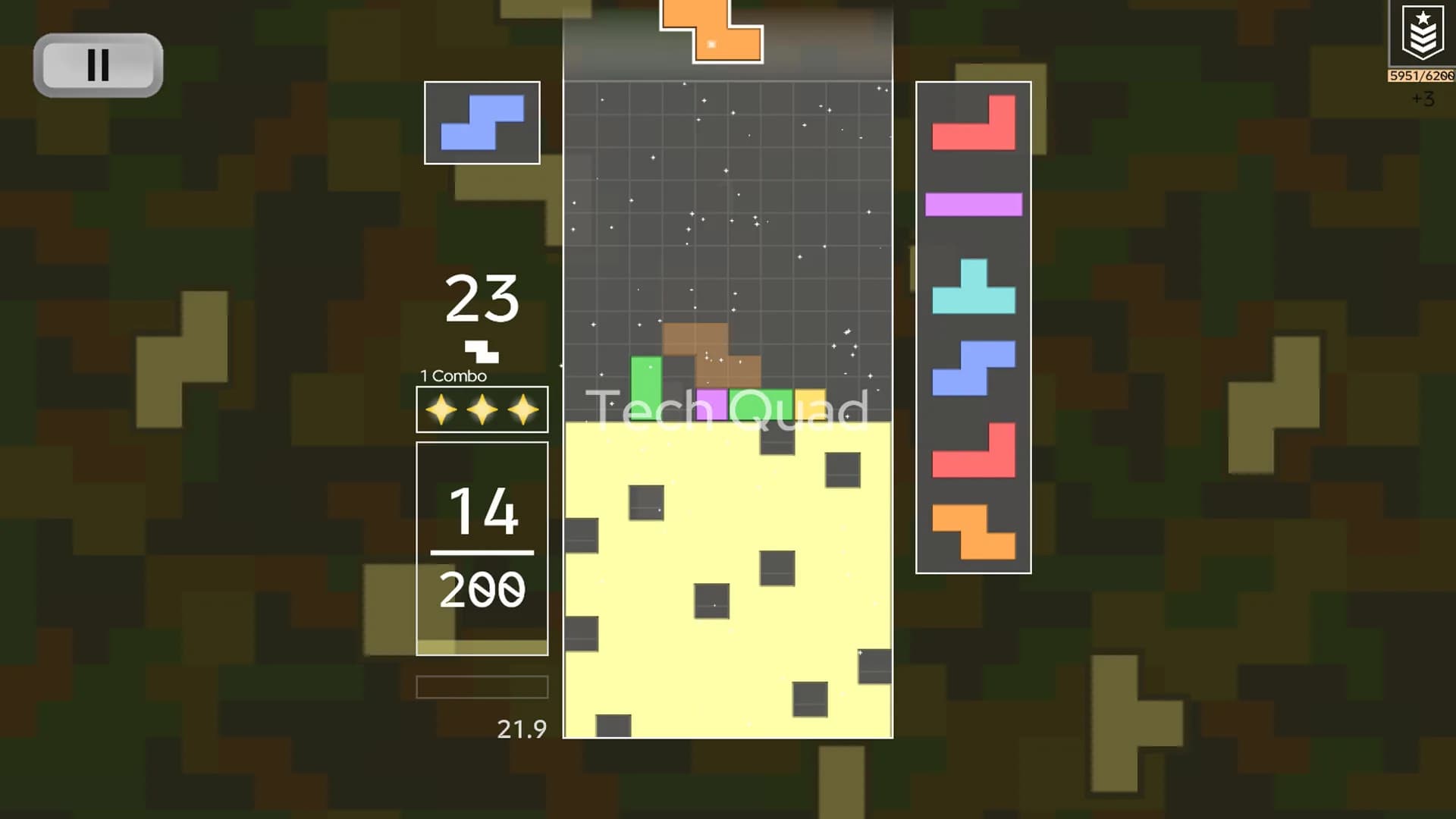 Techmino-Downstacking görsel 3