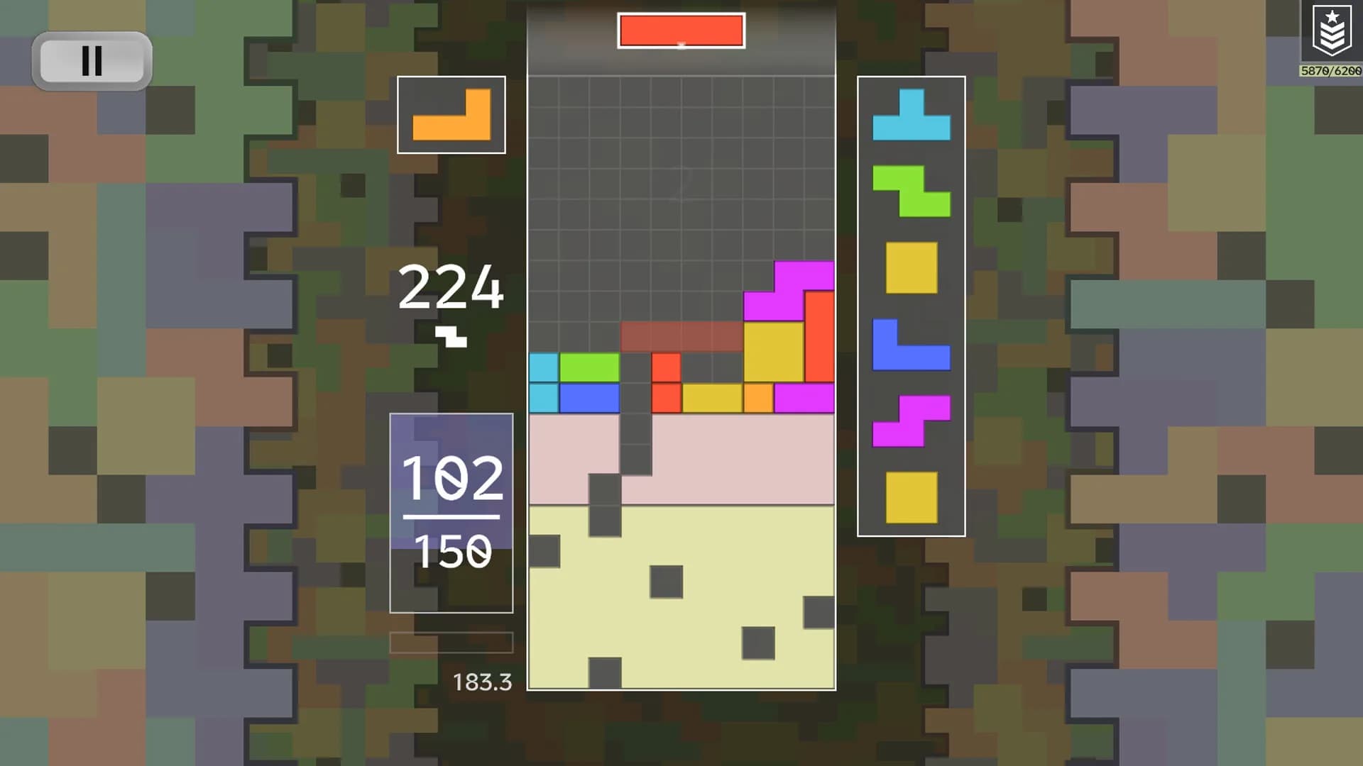 Techmino-Downstacking görsel 4