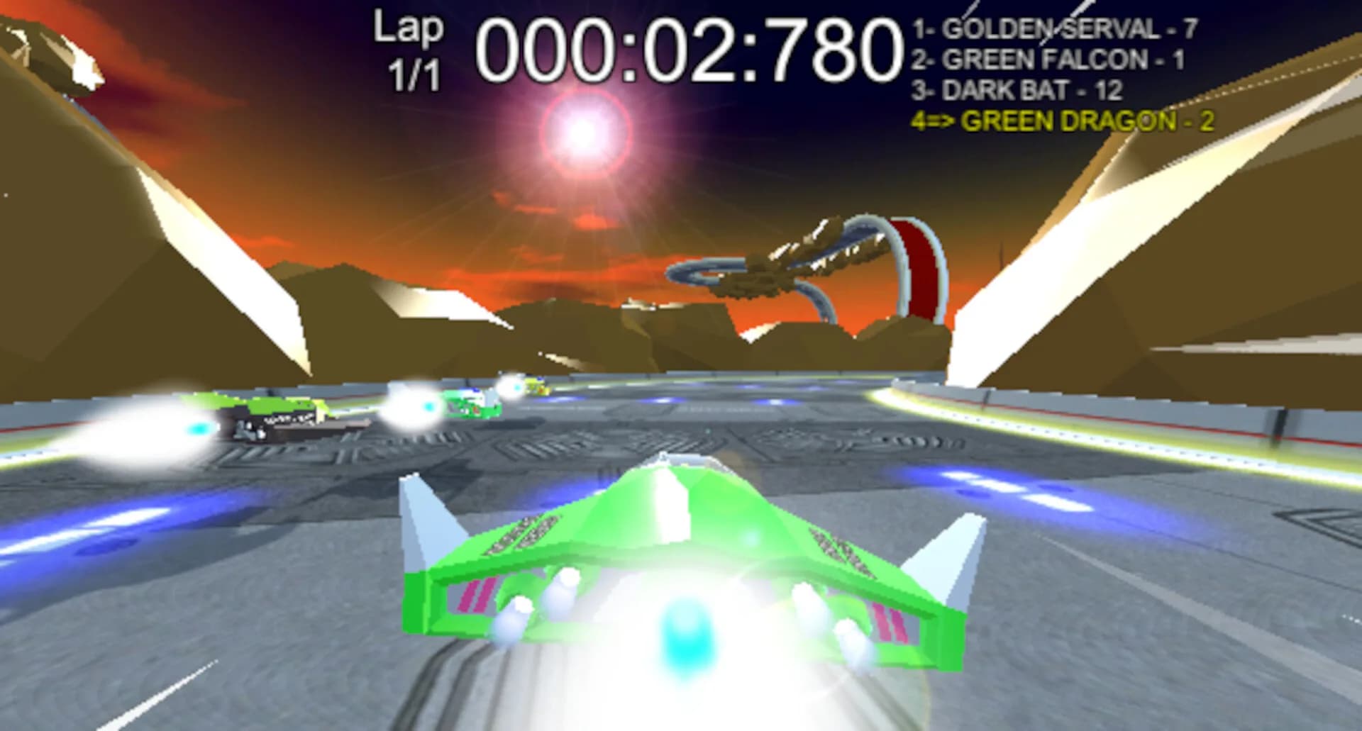 VORTEX-G: Anti-Gravity Racing & Track Editor görsel 5