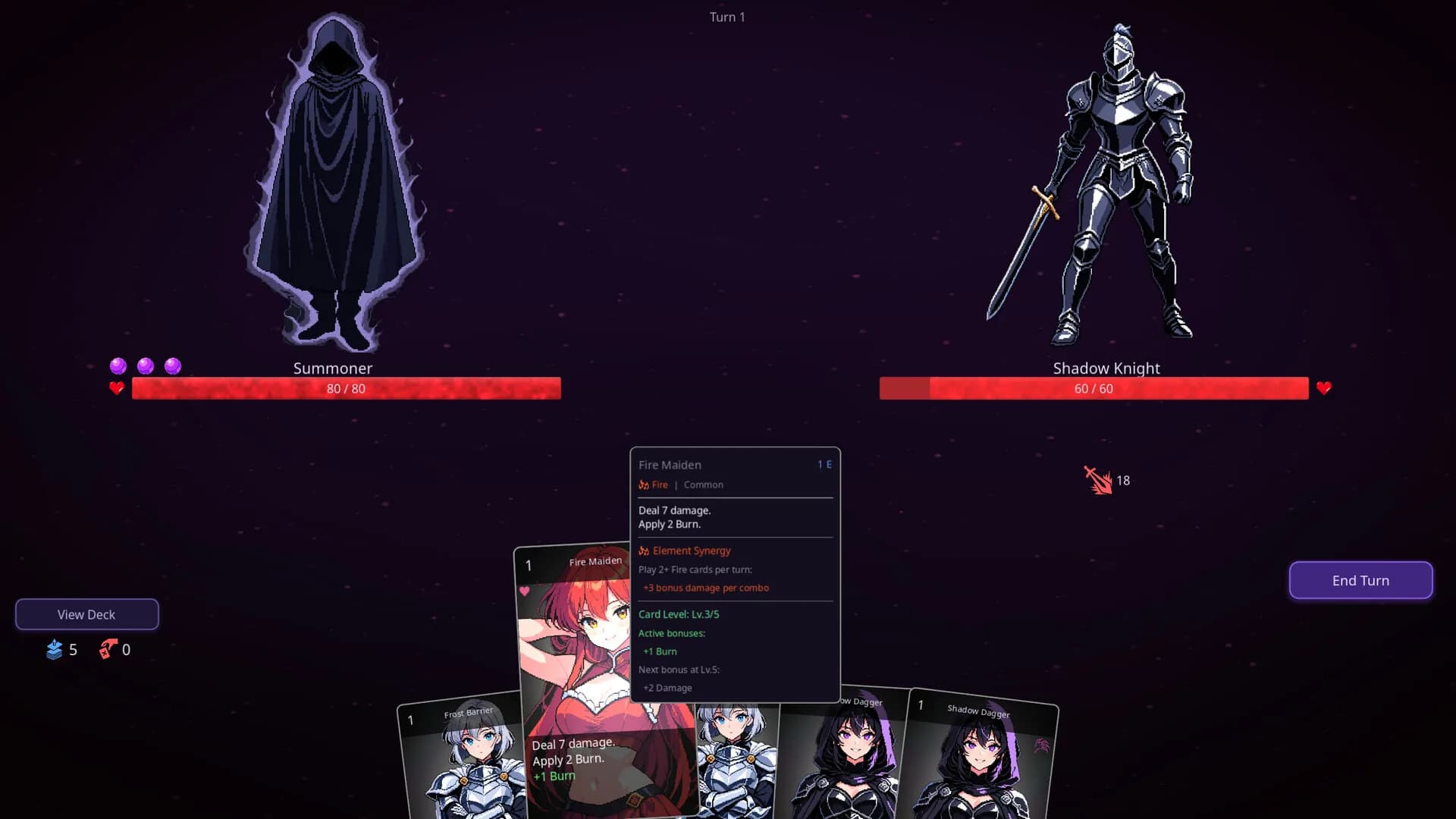 Soul Strip: Waifu Card Battler görsel 2