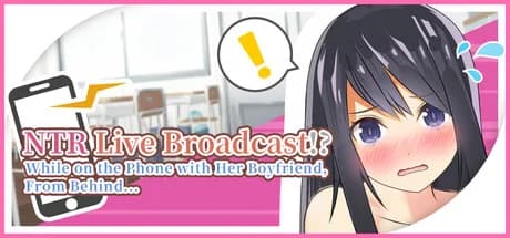 NTR Live Broadcast!? While on Phone with Her Boyfriend, From Behind... görsel 1