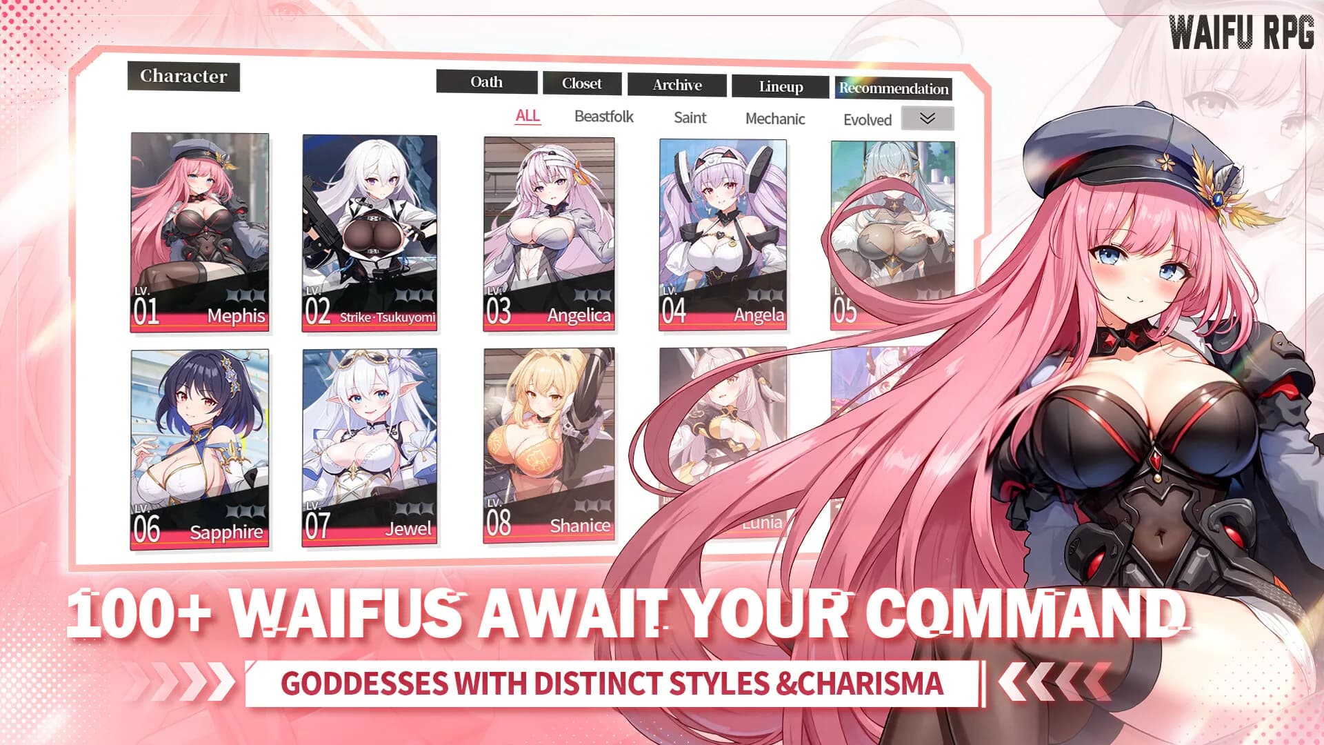 Goddess of Destiny: Waifu görsel 3