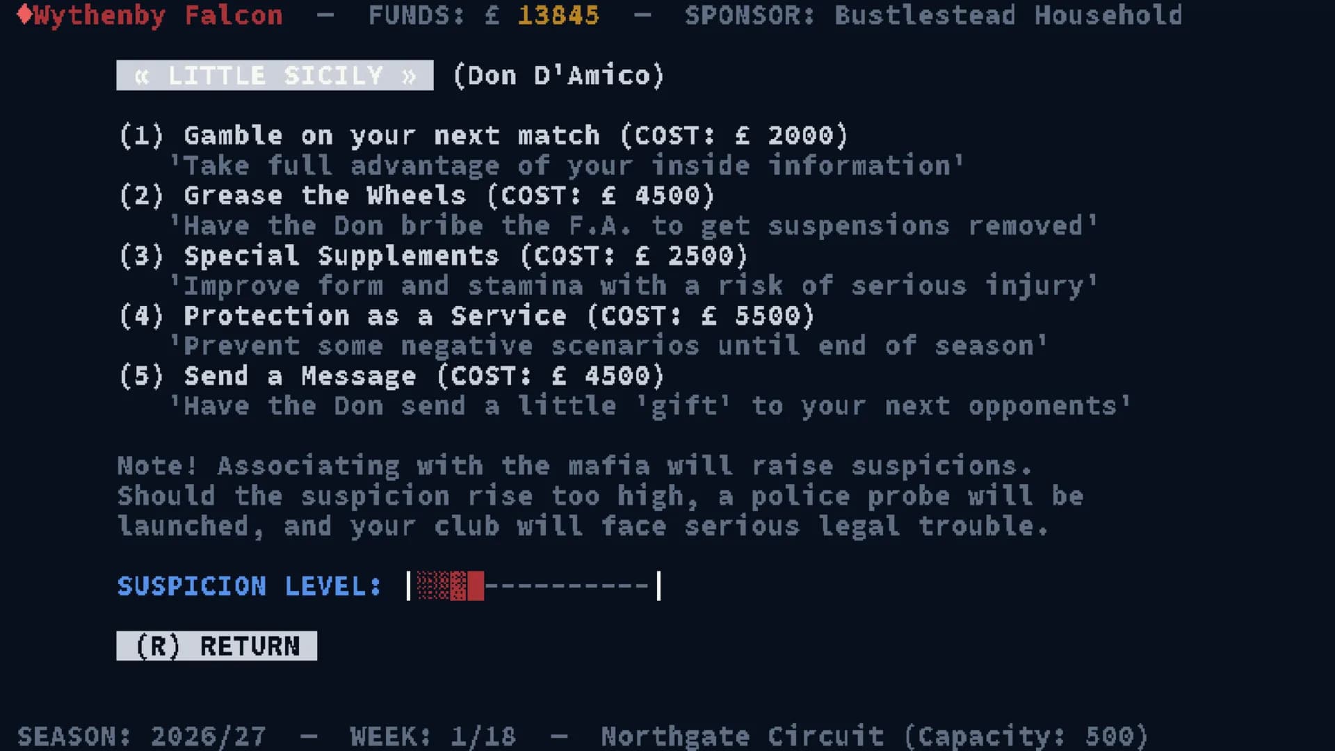 FC Mafioso: Football Dynasty Manager görsel 9