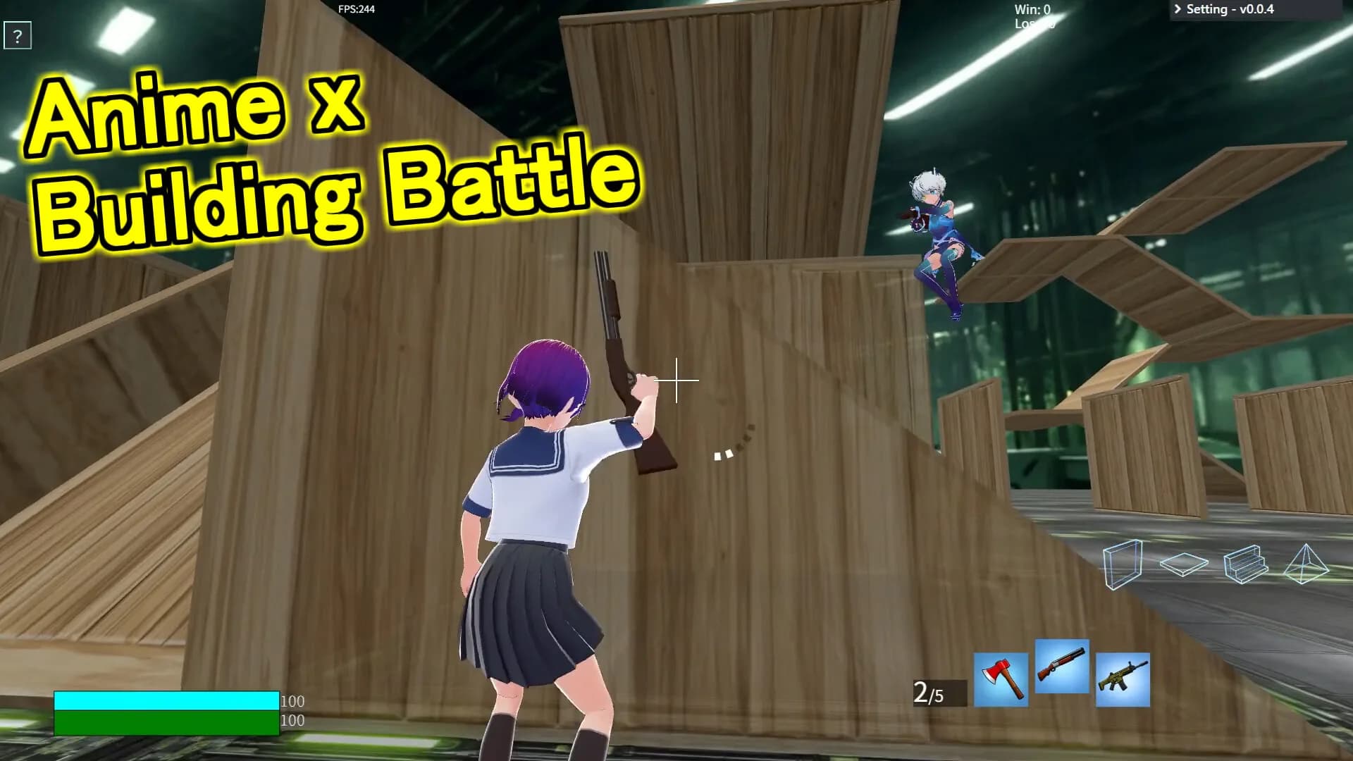 Girlsnite - Anime Building Battle TPS görsel 2