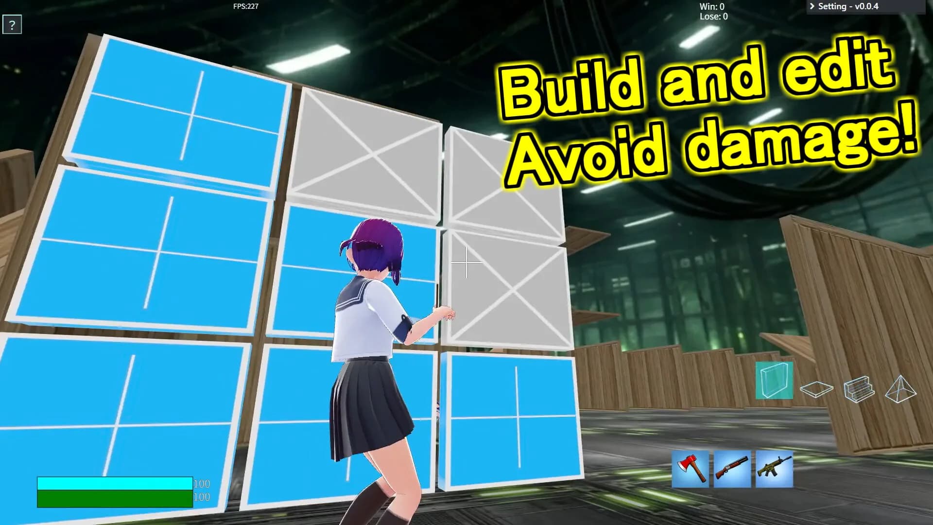 Girlsnite - Anime Building Battle TPS görsel 3