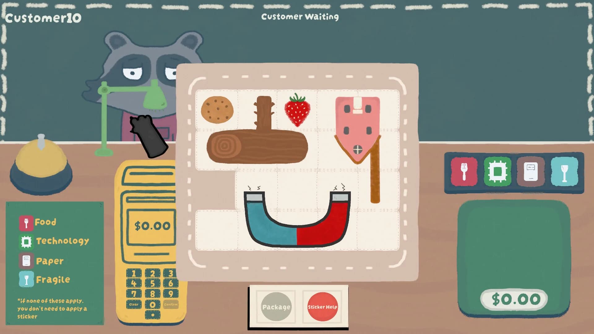 Raccoon Packer: A Cozy Puzzle Game görsel 2